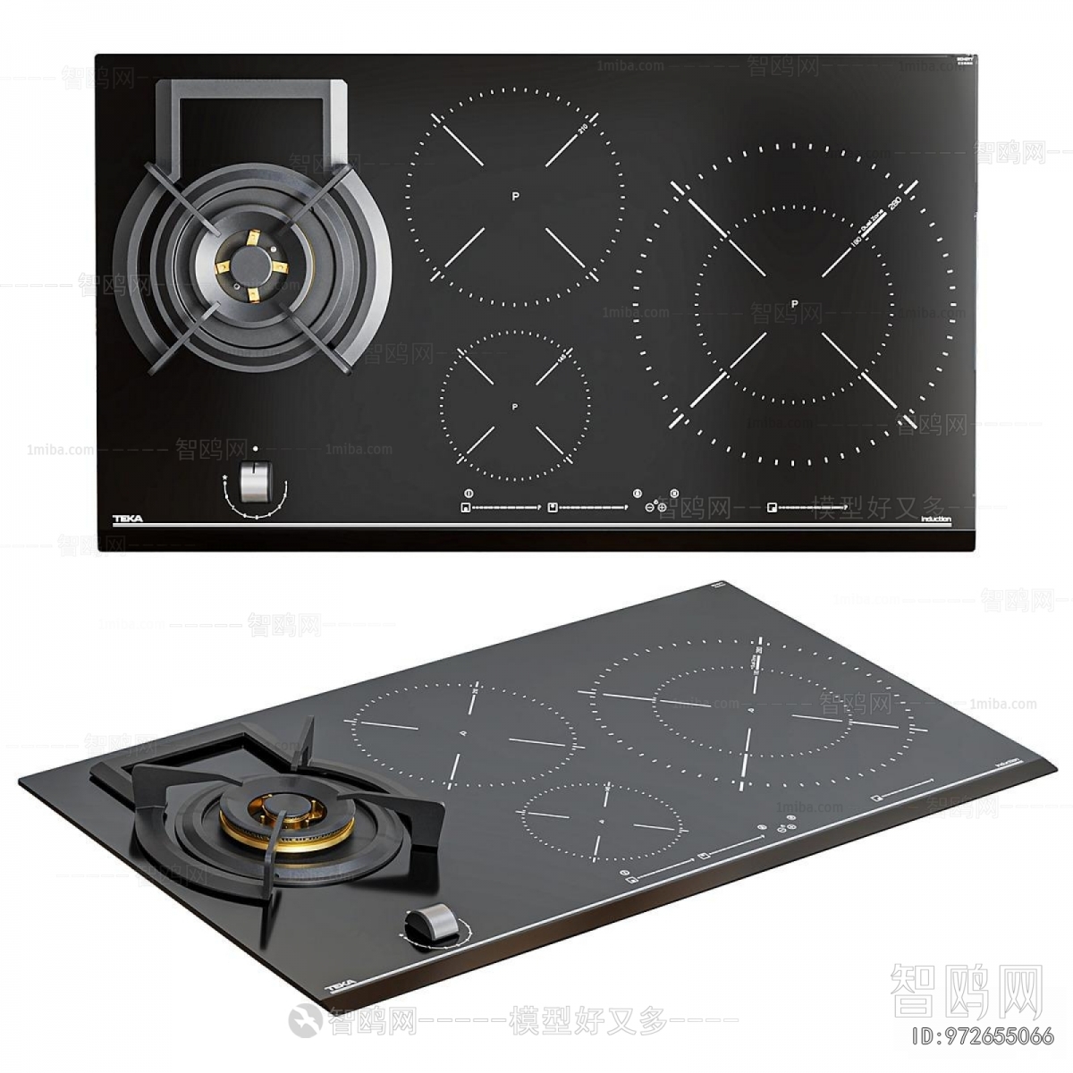 Modern Kitchen Electric Gas Range