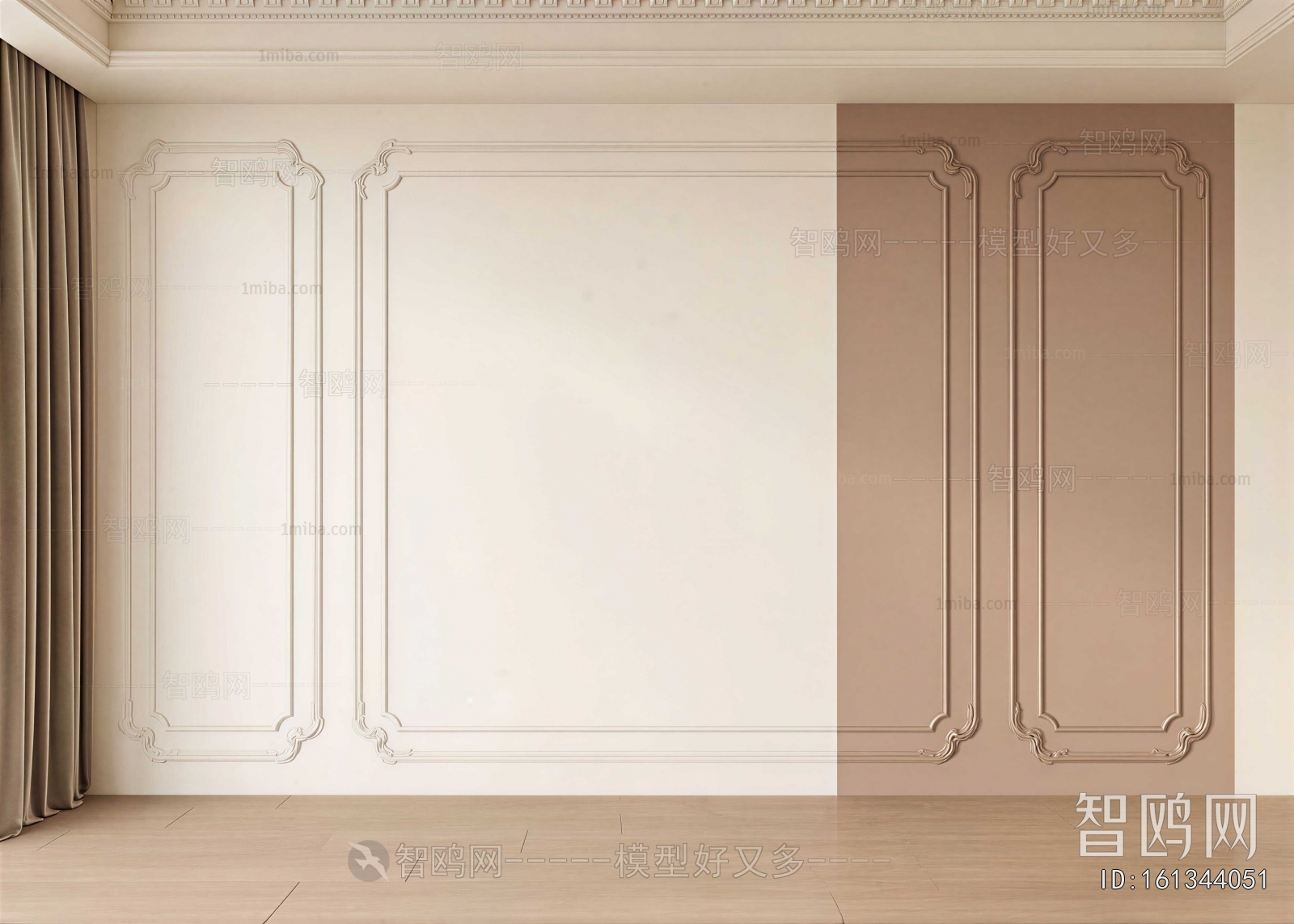 French Style TV Wall