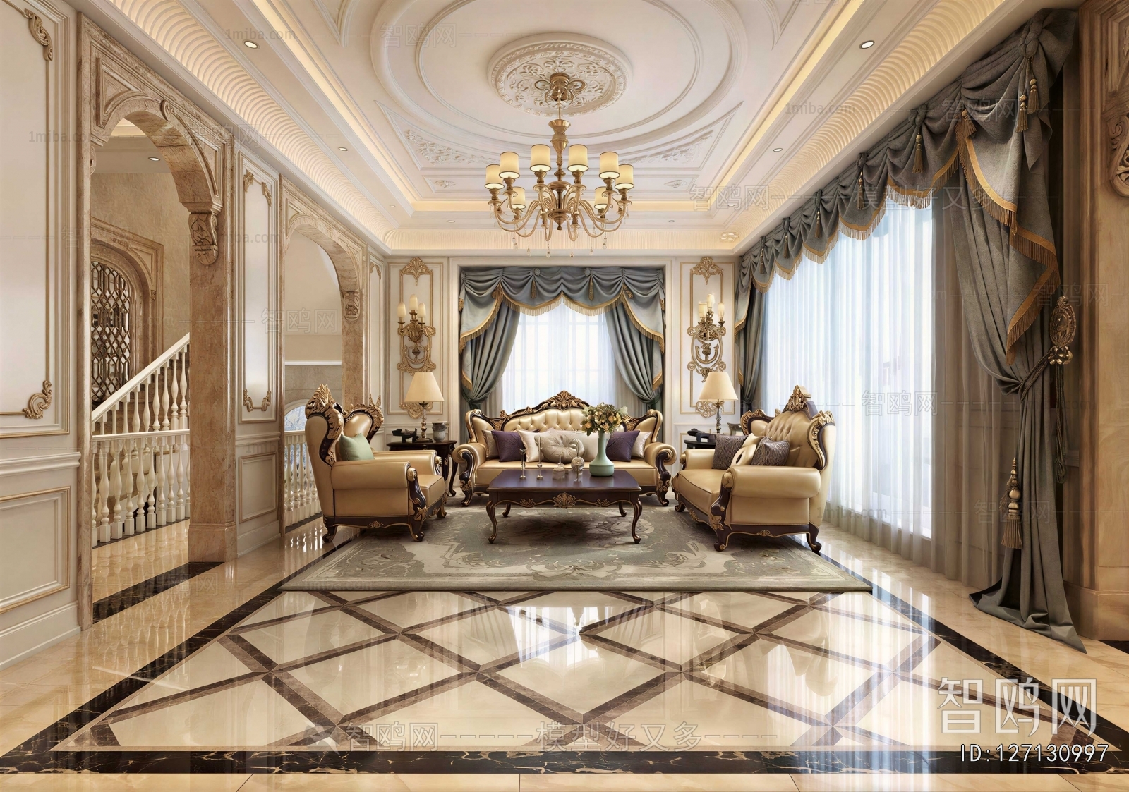 European Style A Living Room
