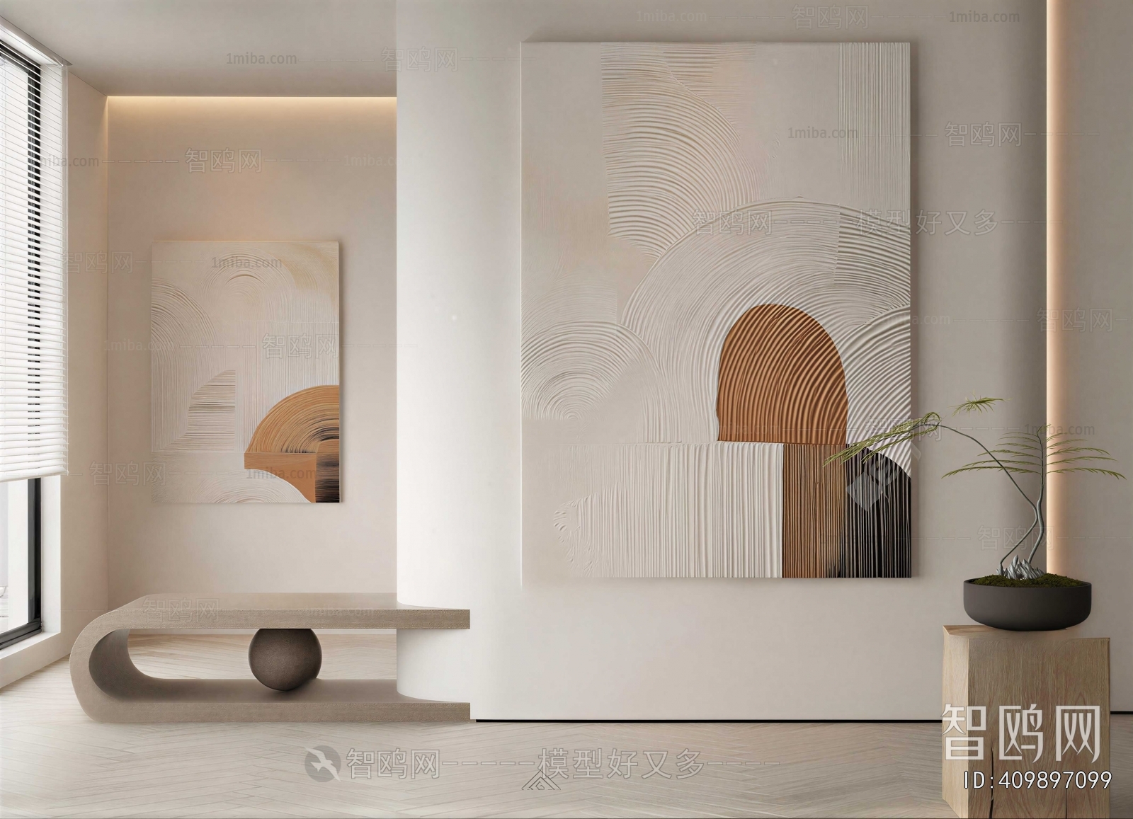 Wabi-sabi Style Painting
