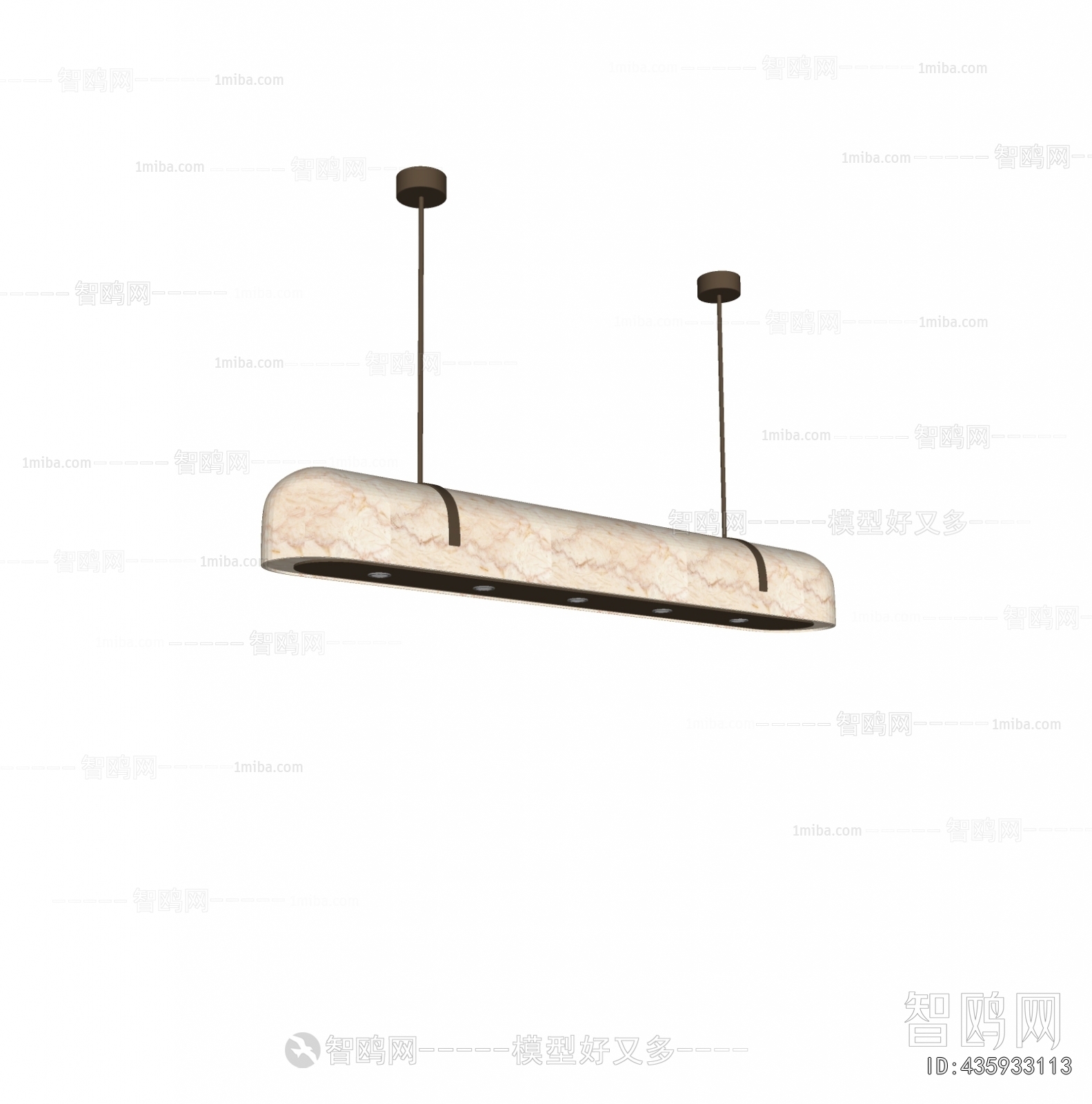 Modern Long Chandelier