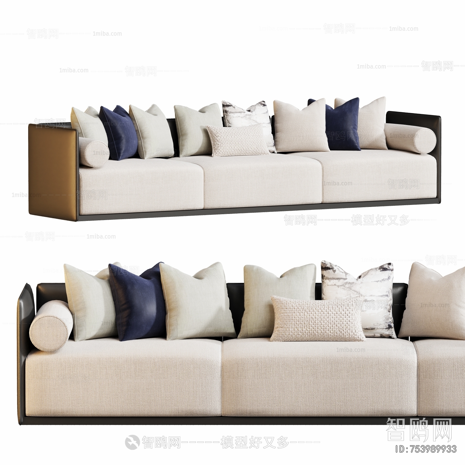 Modern Three-seat Sofa