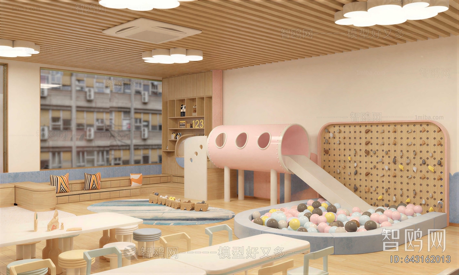 Modern Children's Playroom