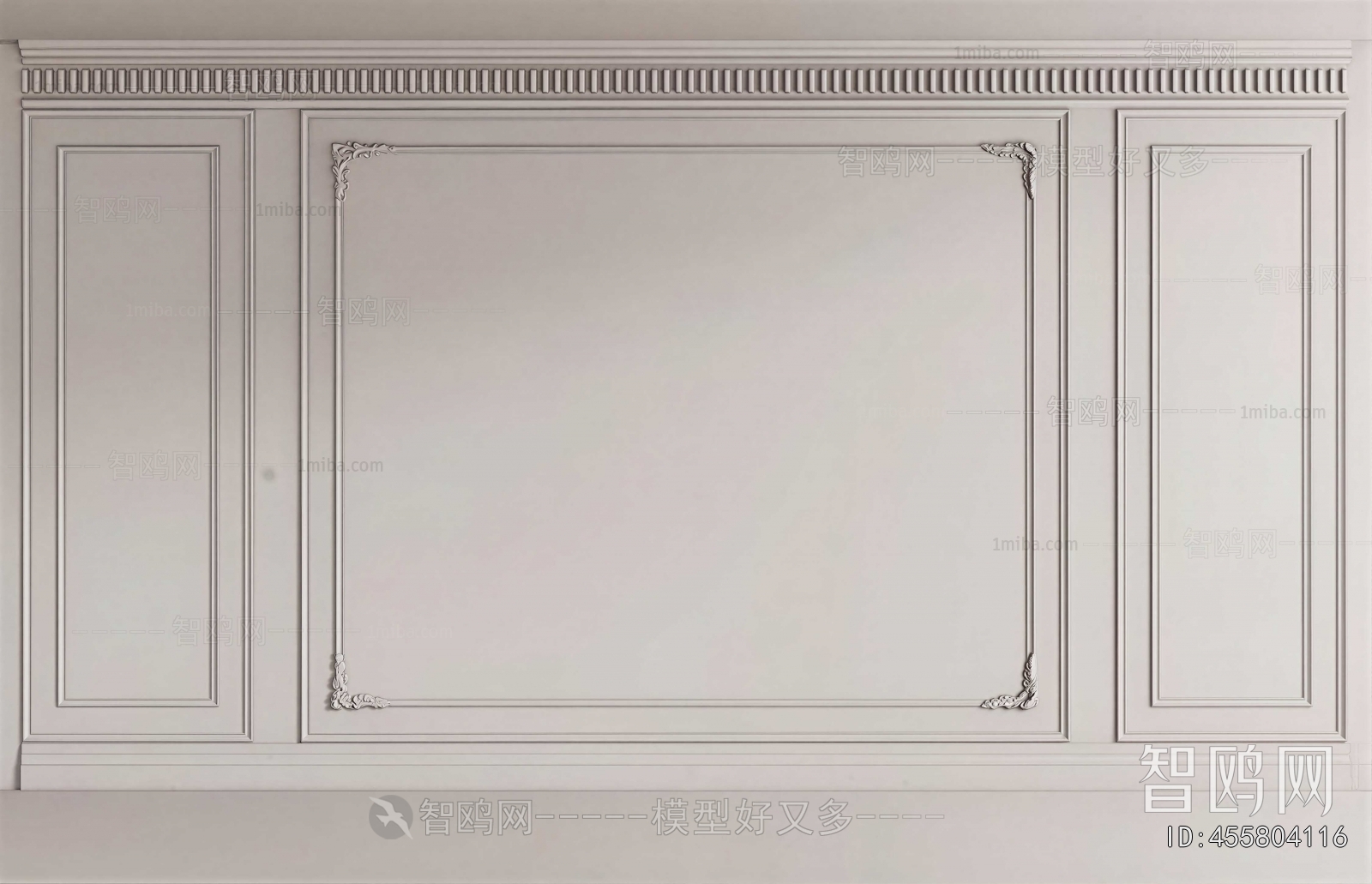 French Style TV Wall