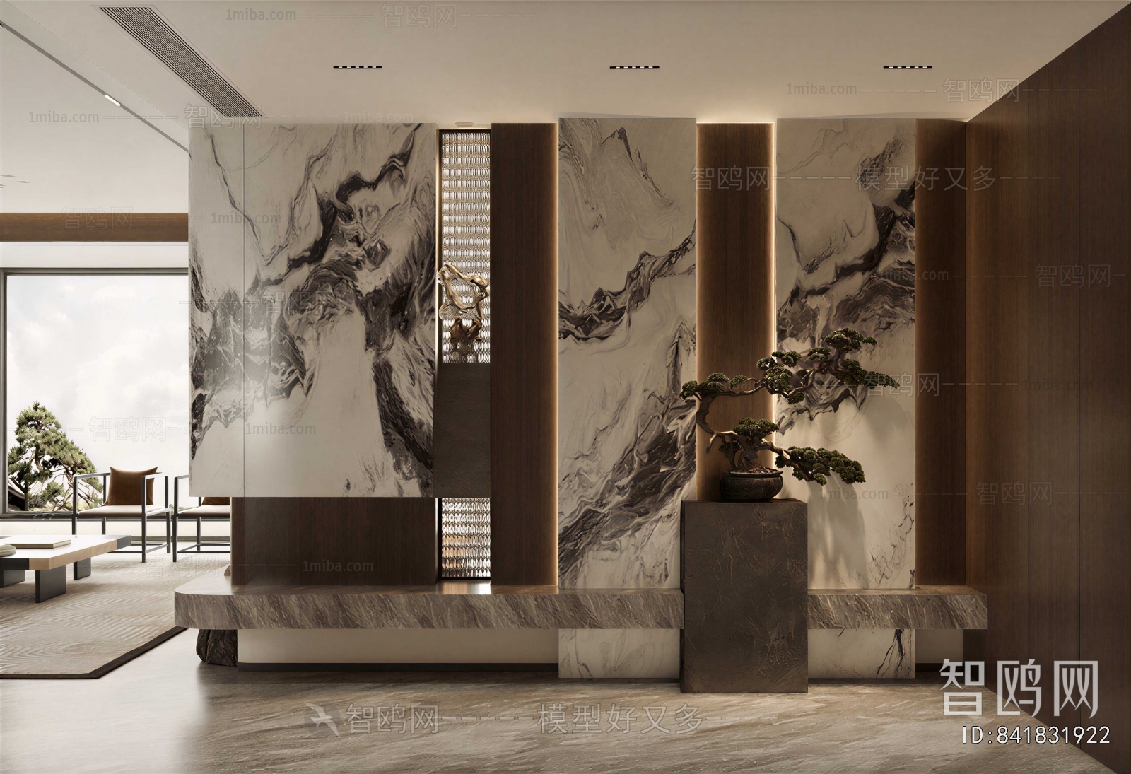 Modern Hallway