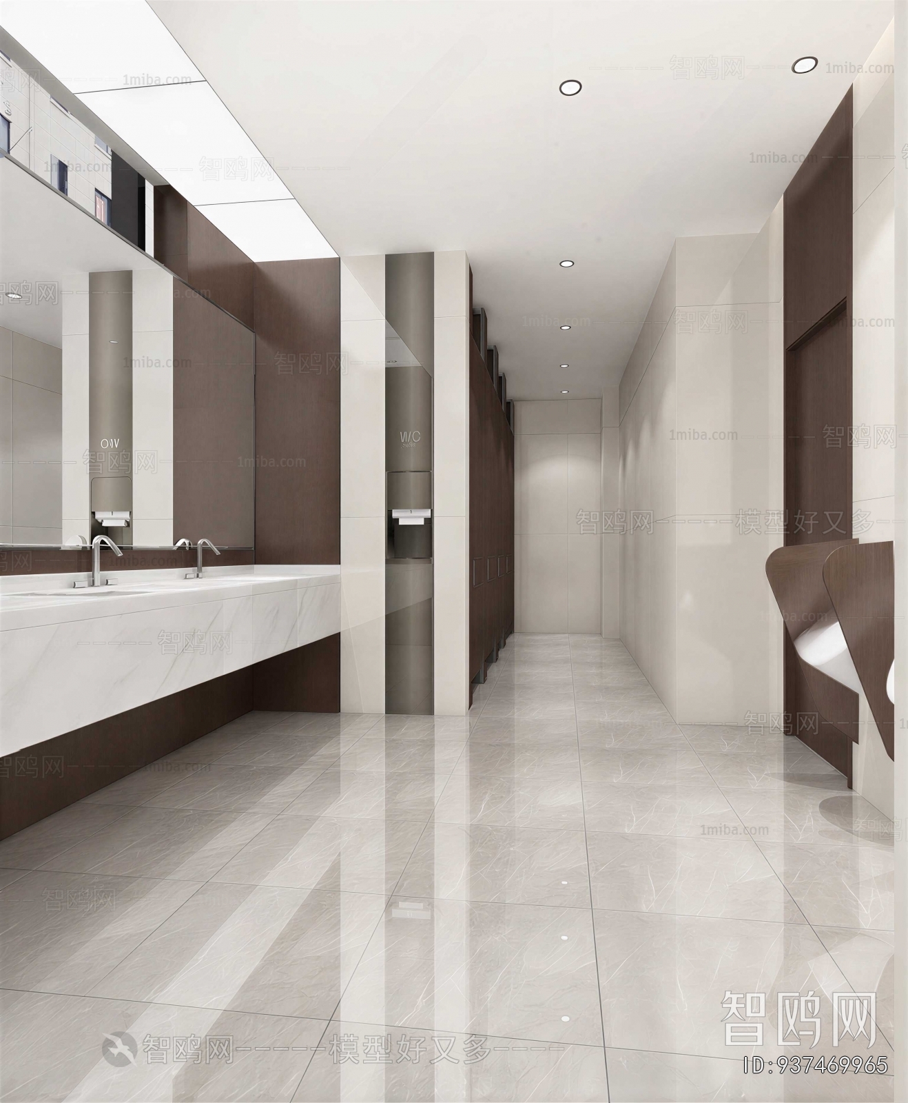 Modern Public Toilet