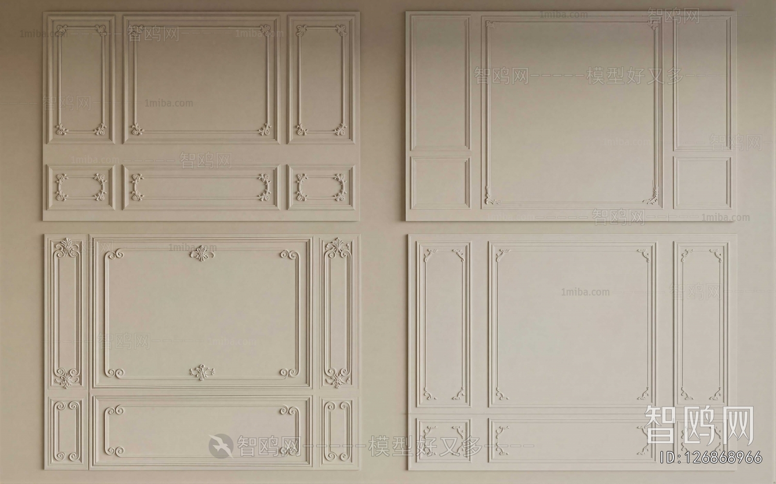 French Style TV Wall