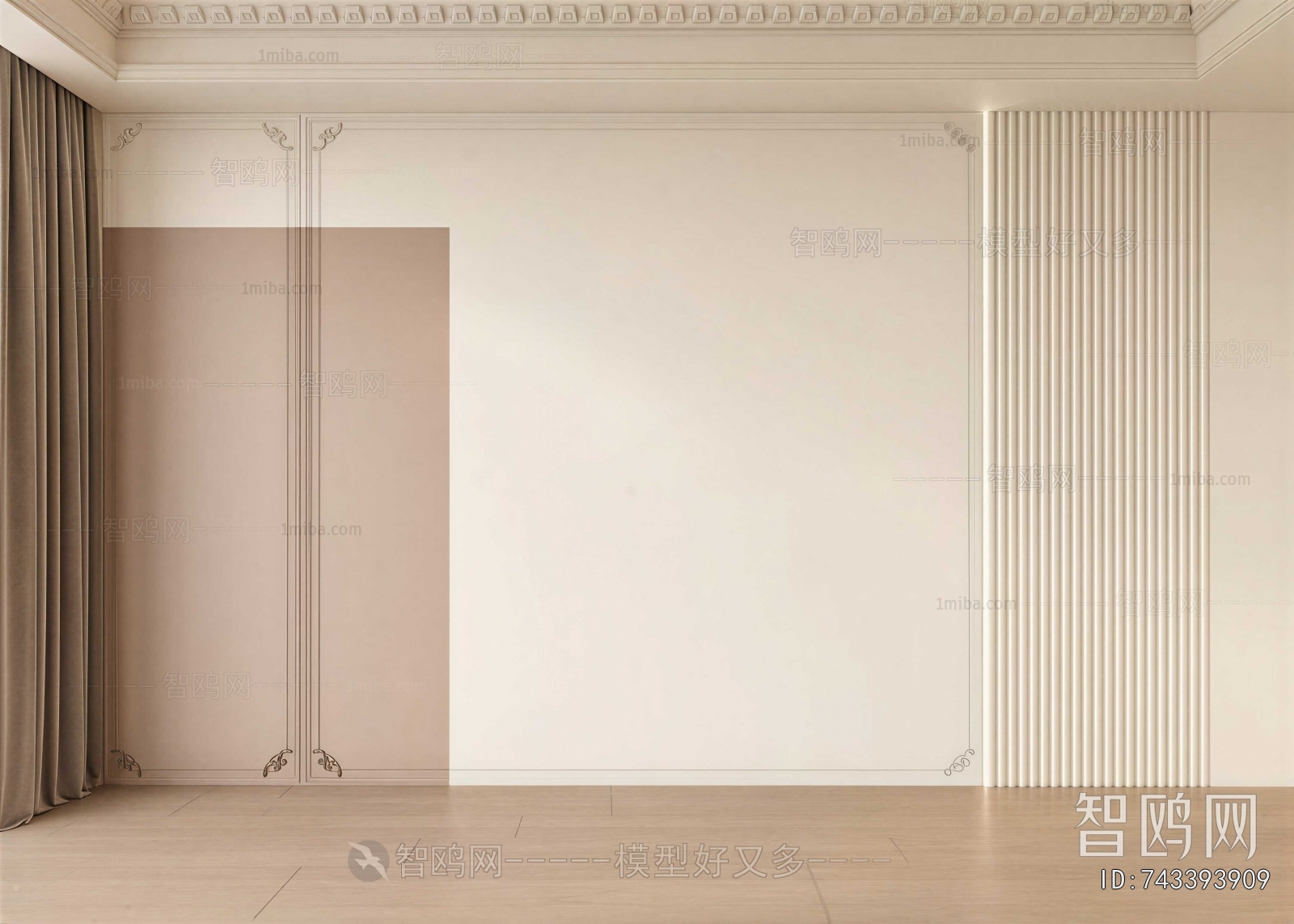 French Style TV Wall