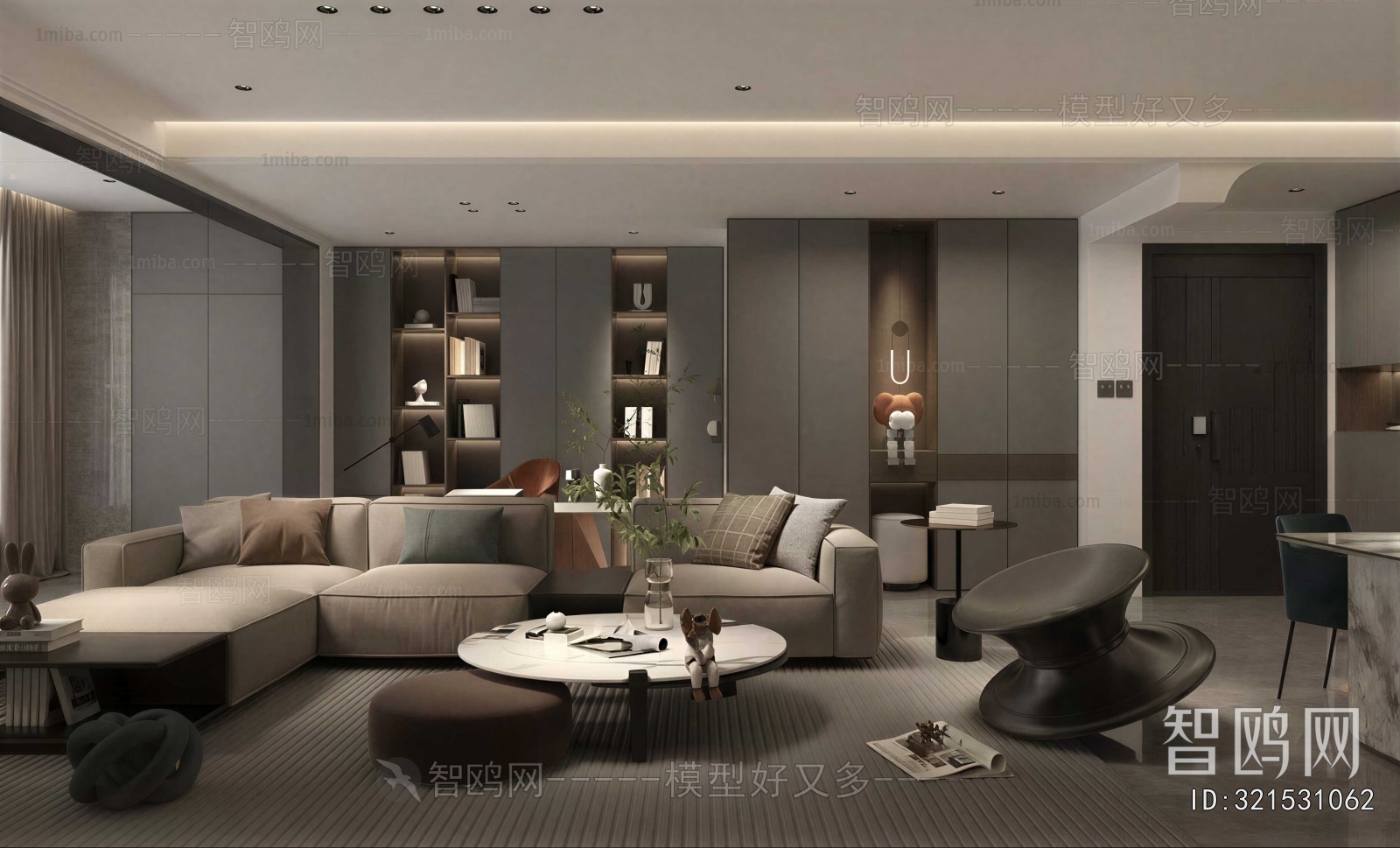 Modern A Living Room
