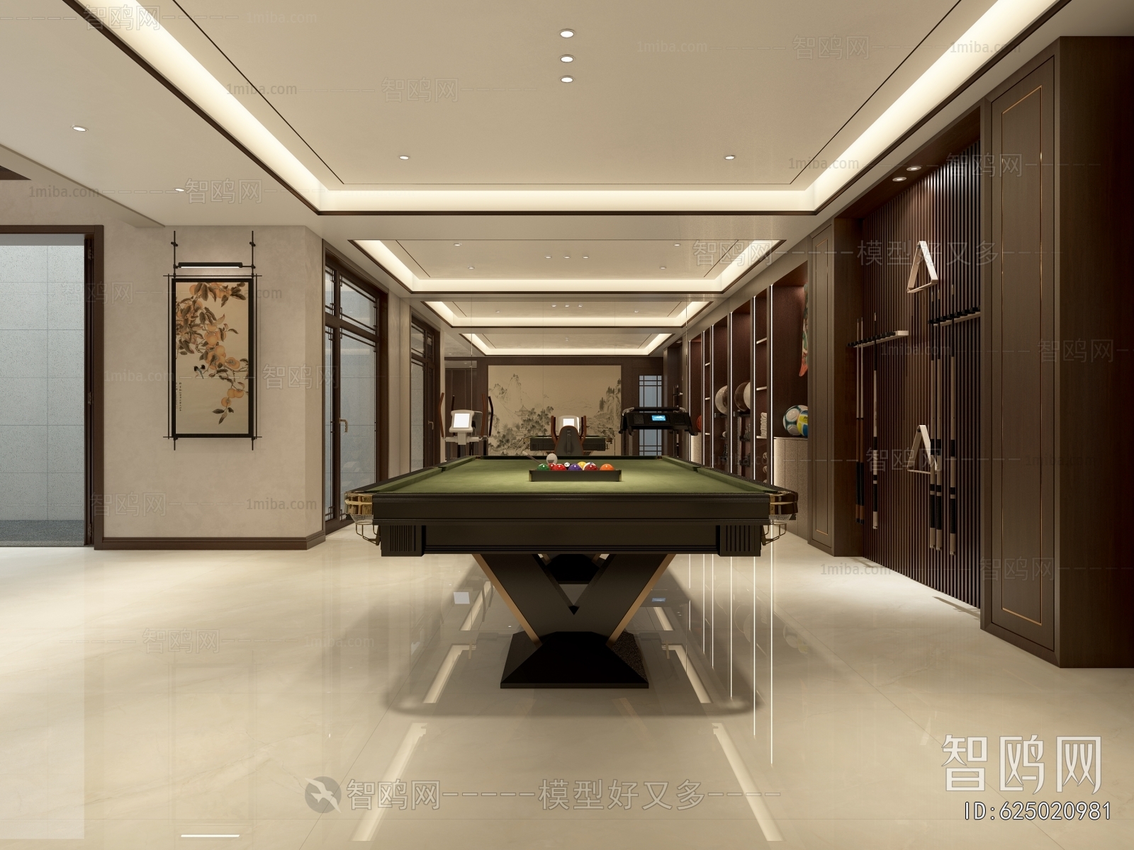 New Chinese Style Rest And Entertainment