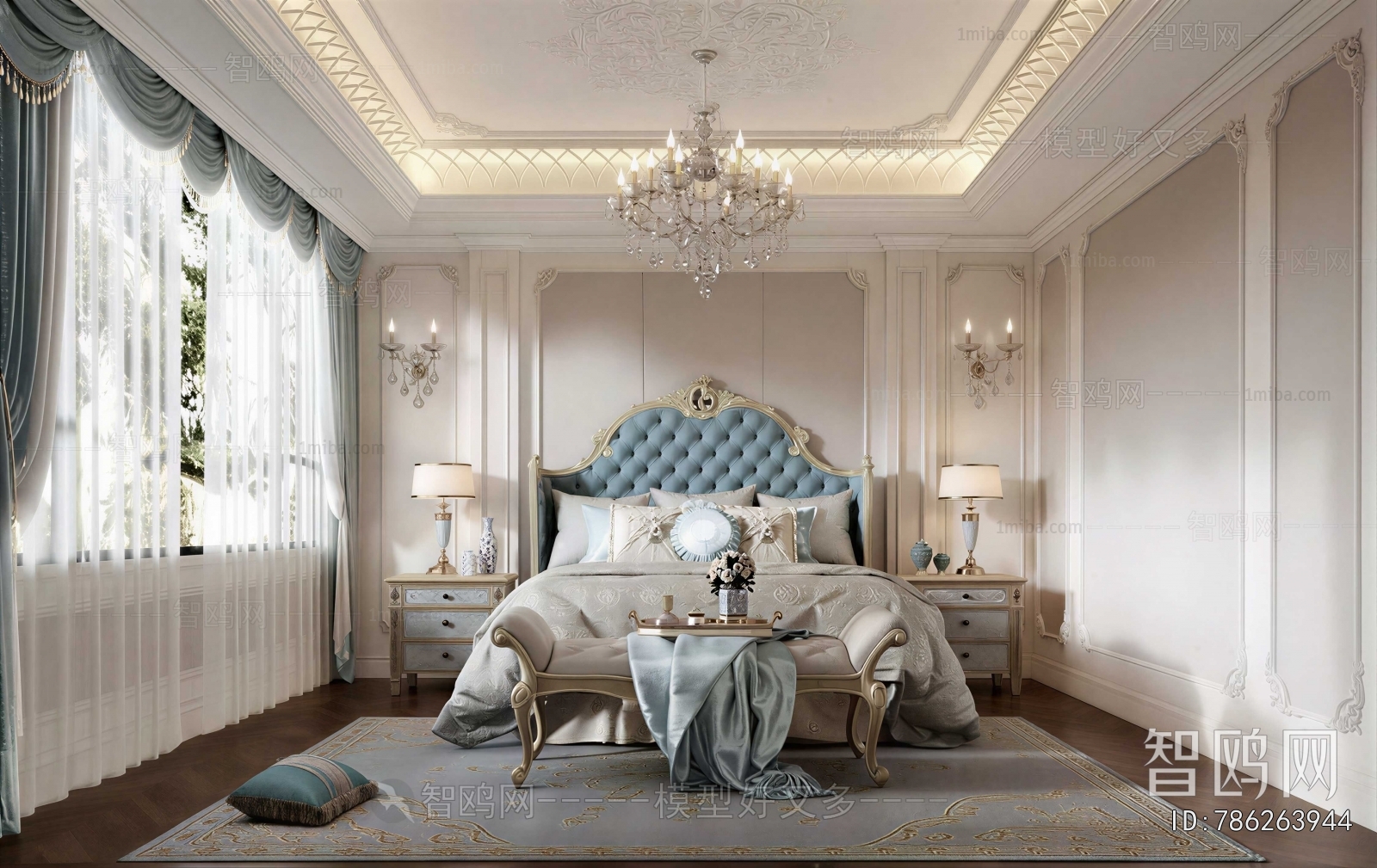 European Style Bedroom