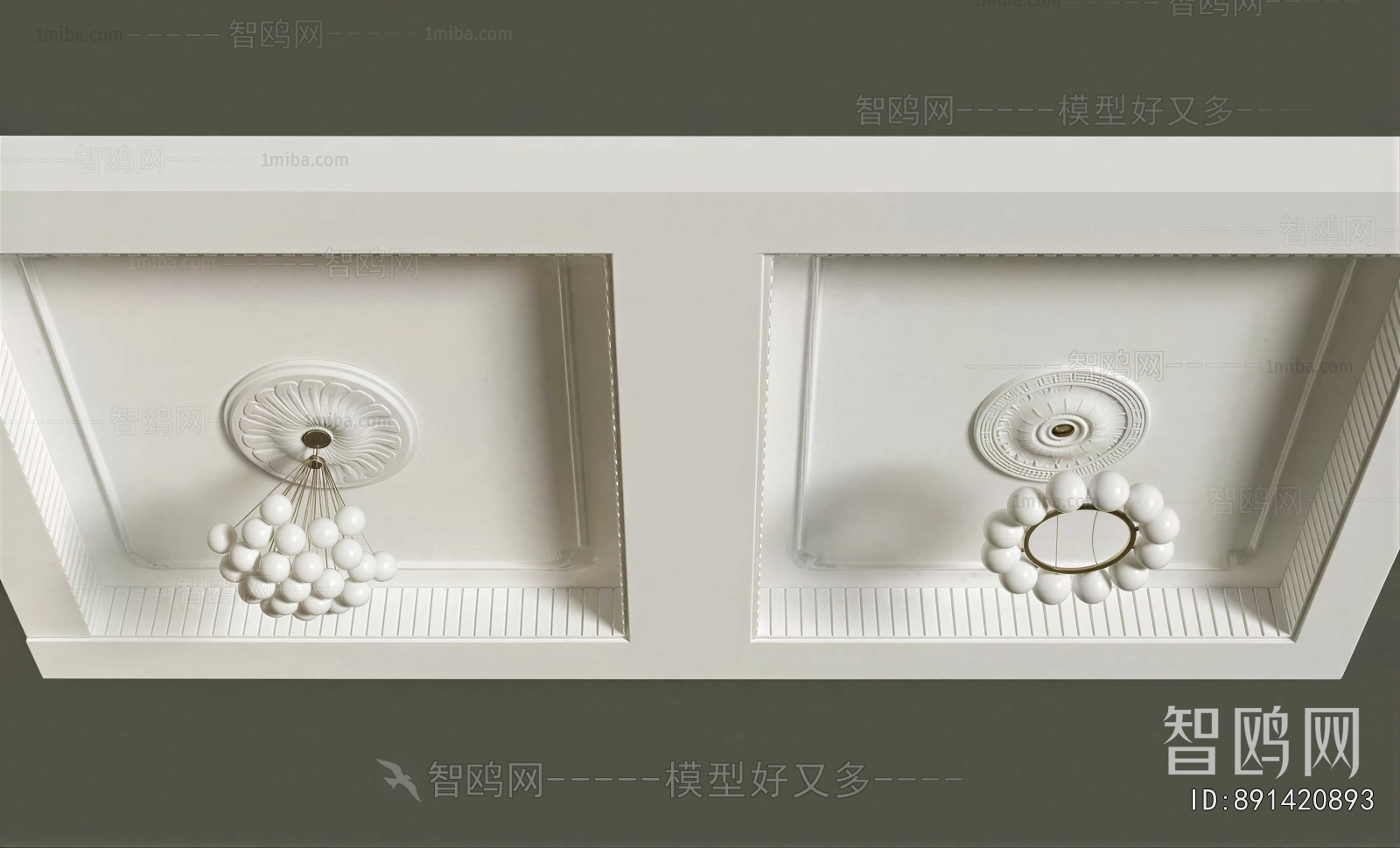 French Style Suspended Ceiling