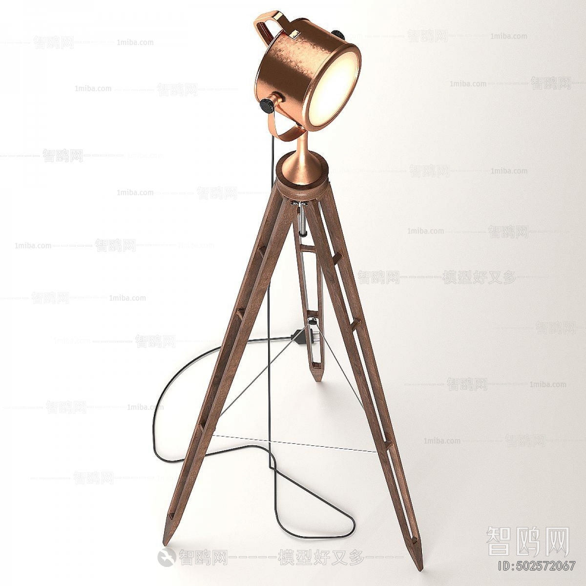 Industrial Style Floor Lamp