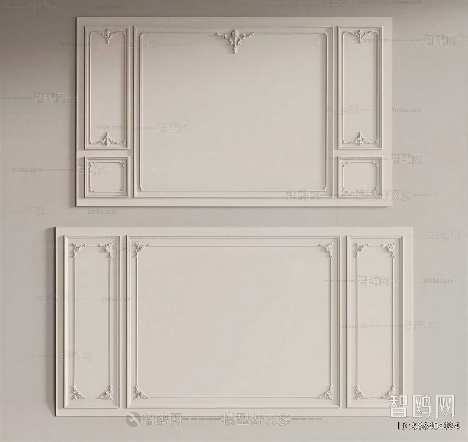 French Style TV Wall