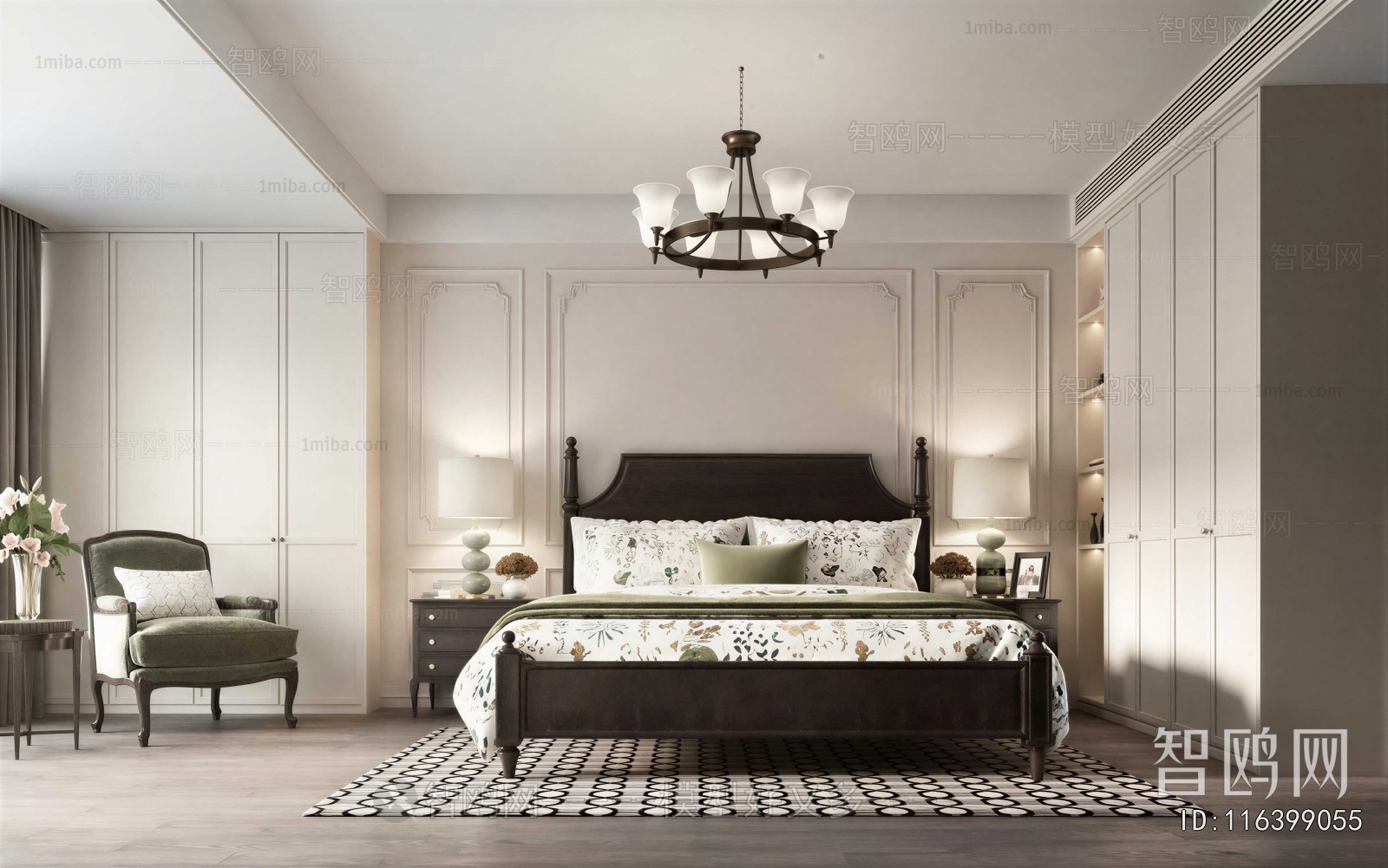 American Style Bedroom