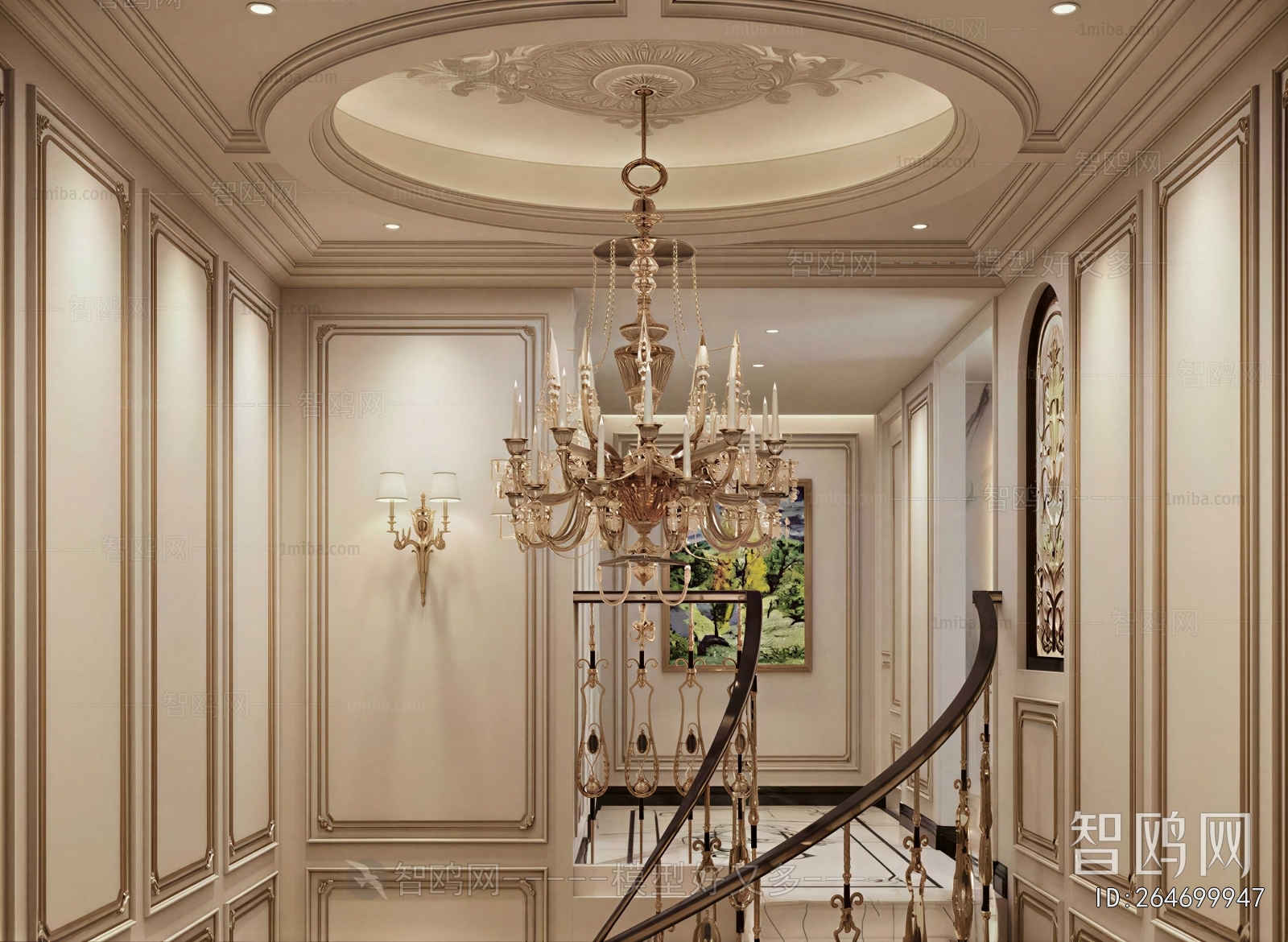 European Style Hallway