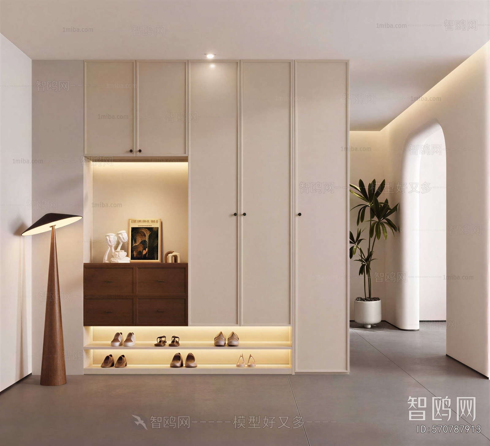 Modern Hallway
