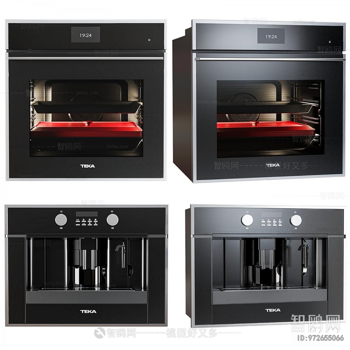 Modern Kitchen Electric Gas Range