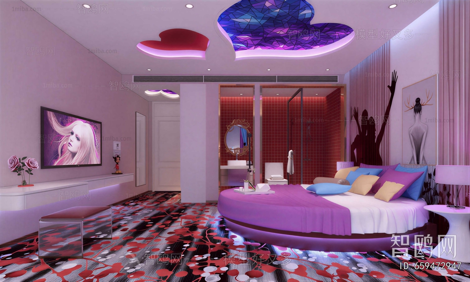 Modern Guest Room