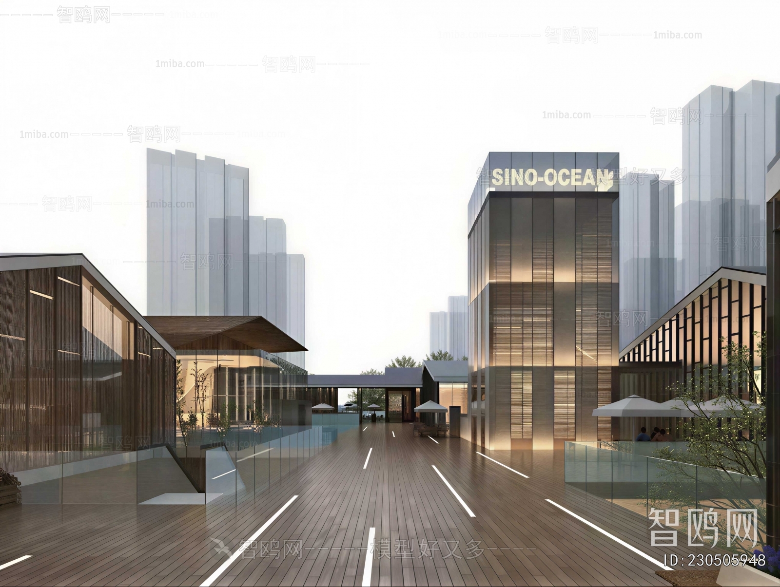 Modern Commercial Street