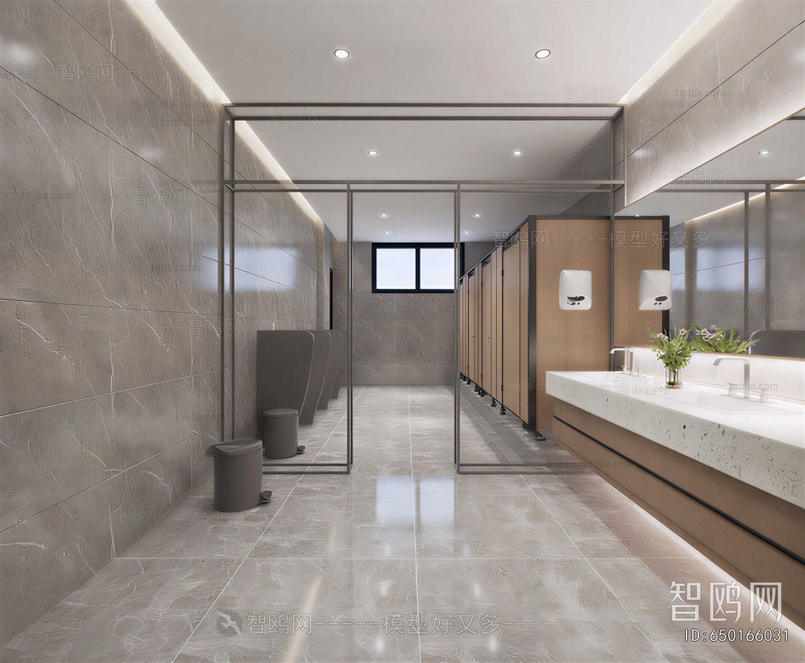 Modern Public Toilet