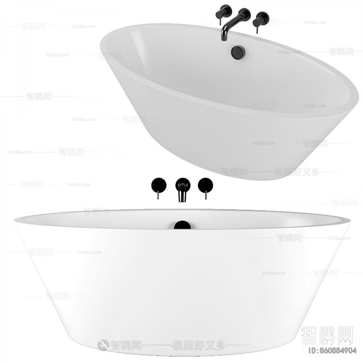 Modern Bathtub