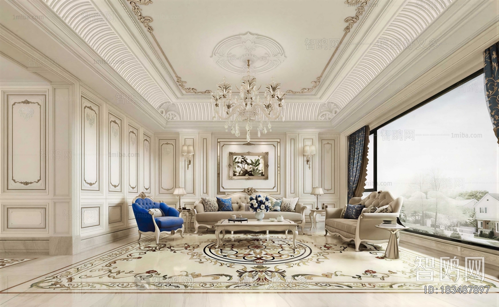 European Style A Living Room