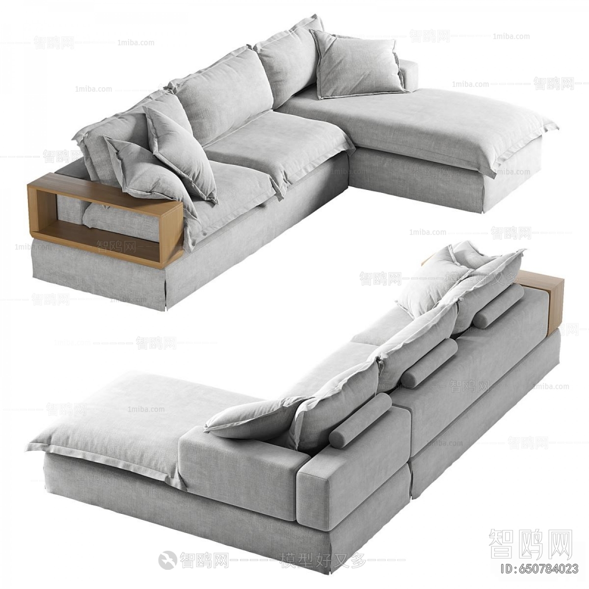Modern Three-seat Sofa