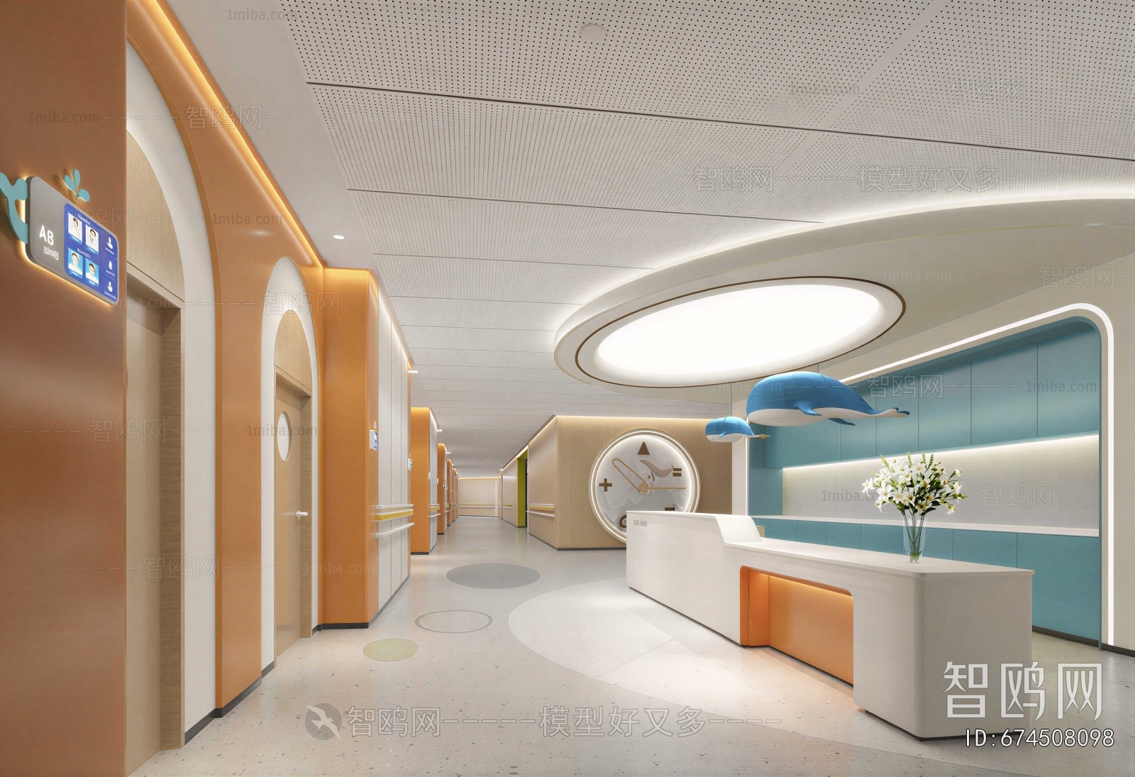 Modern Kindergarten Hall