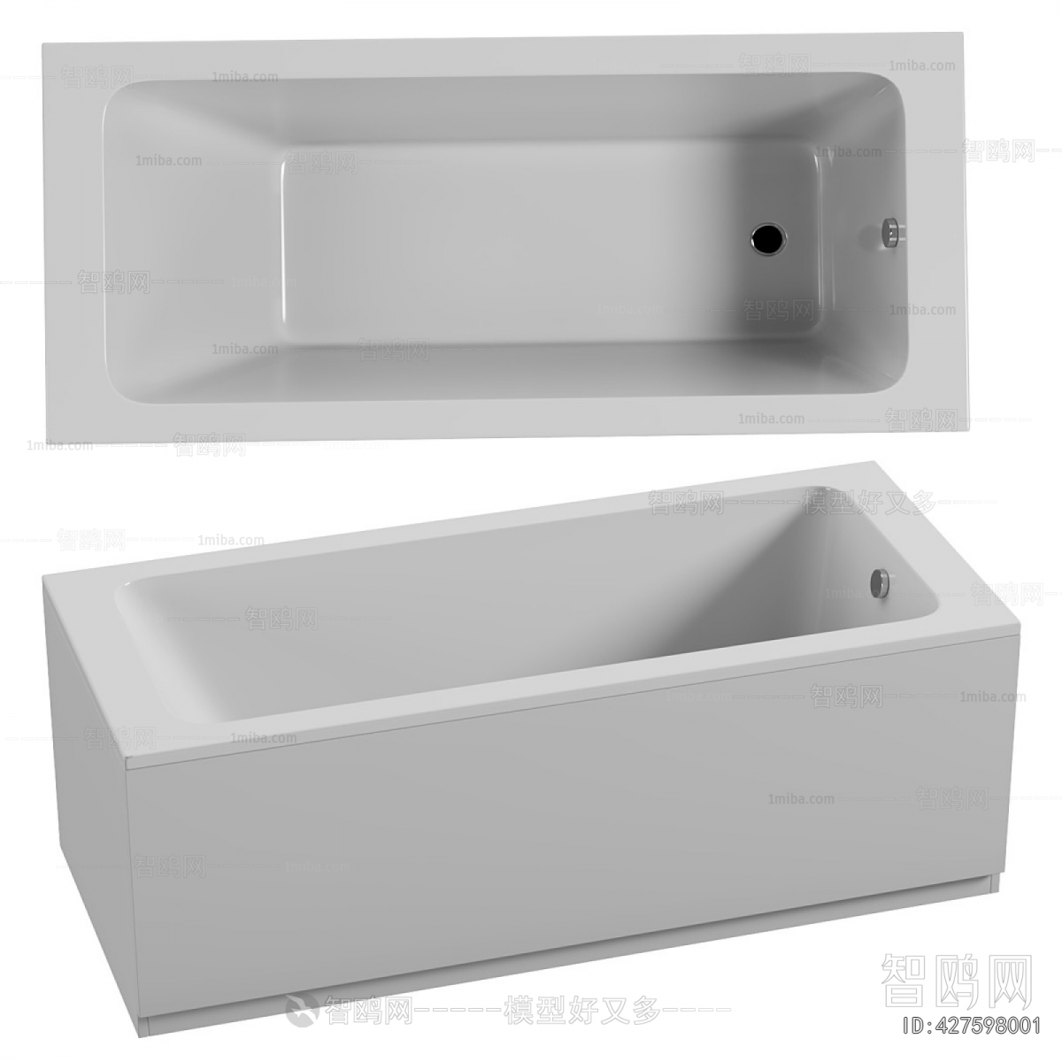 Modern Bathtub