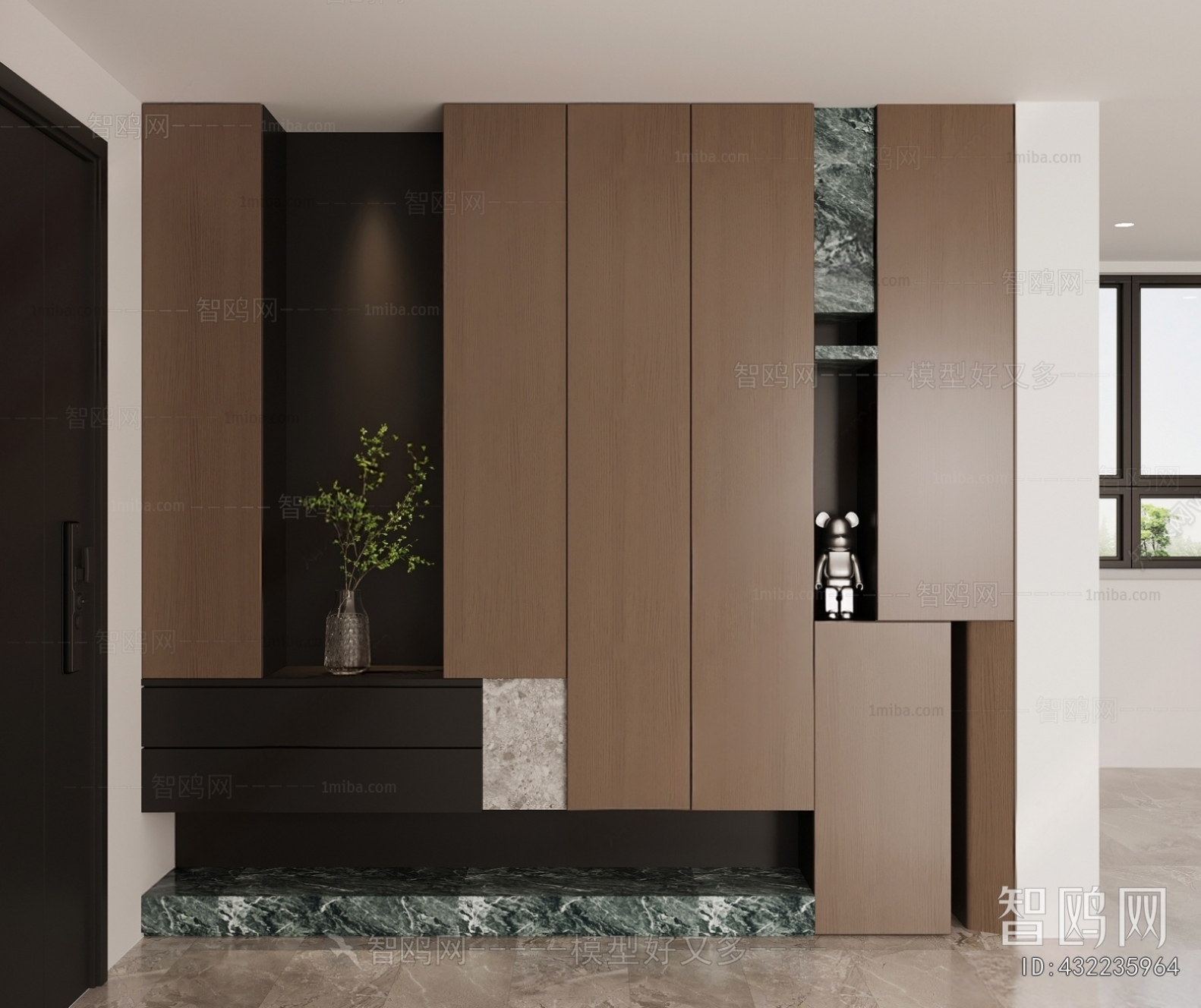 Modern Shoe Cabinet