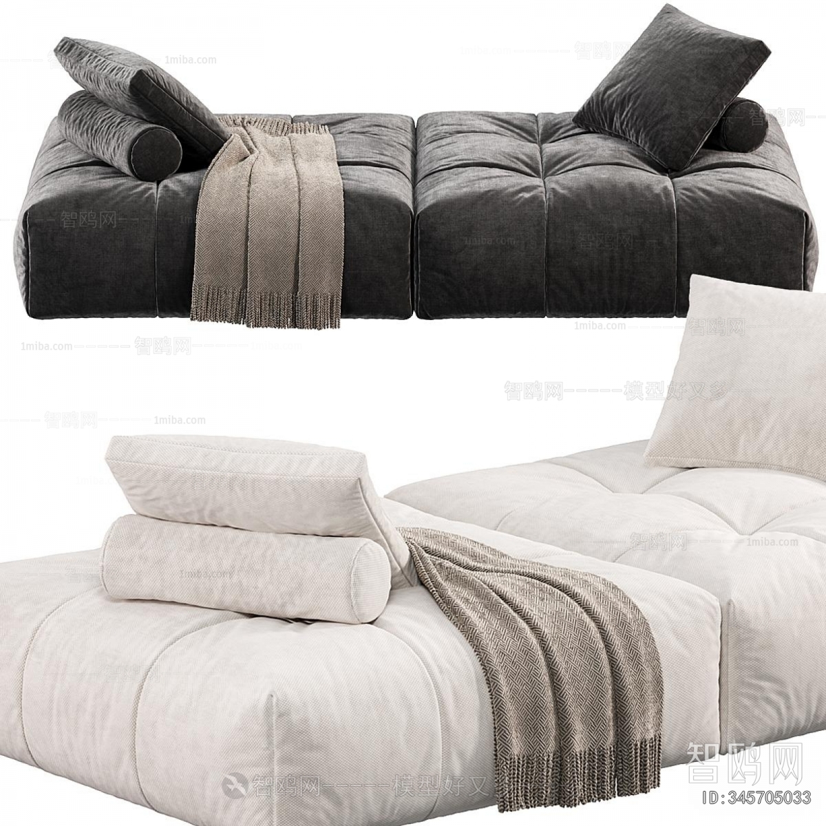 Modern Multi Person Sofa