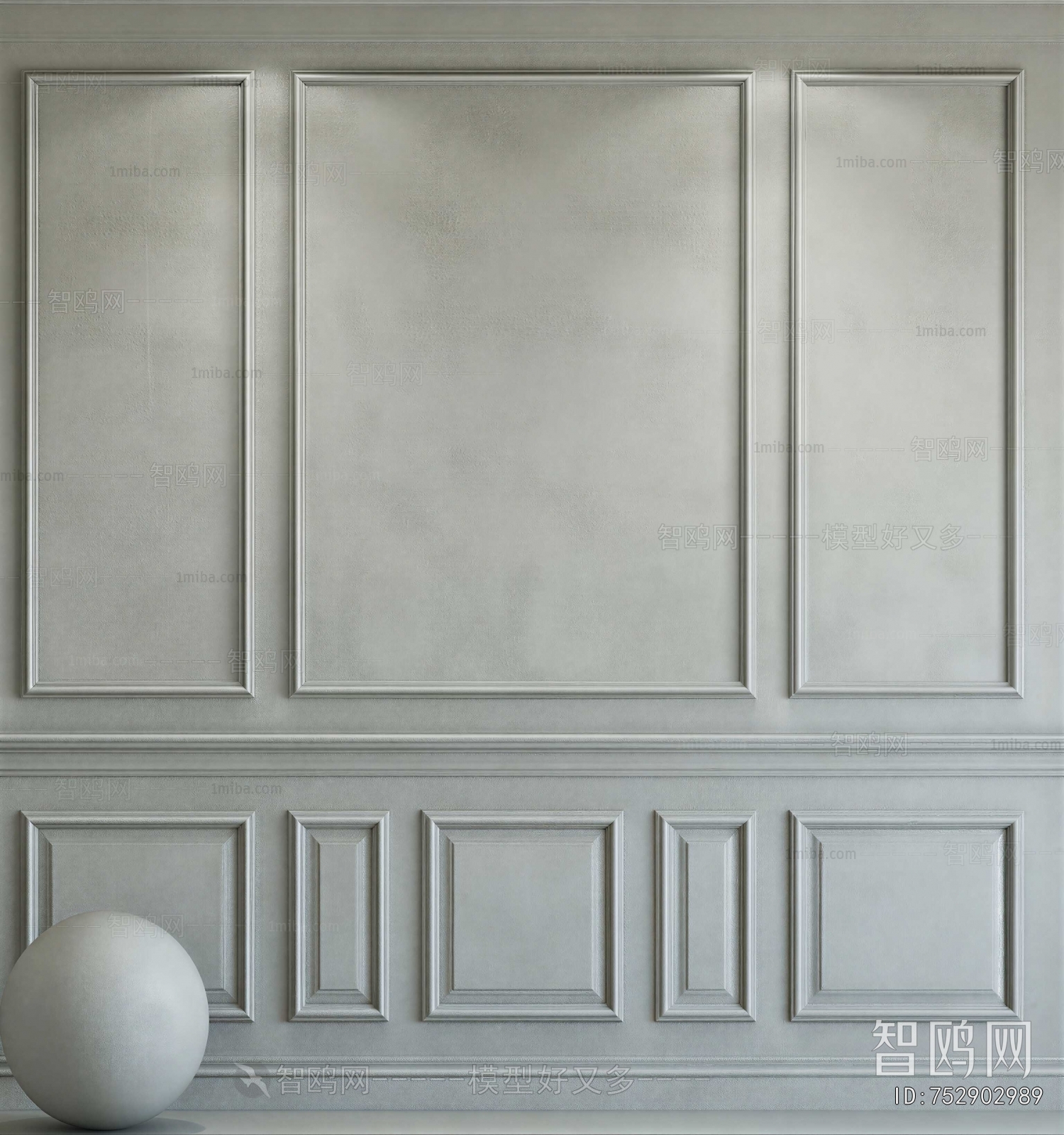 Simple European Style Carving