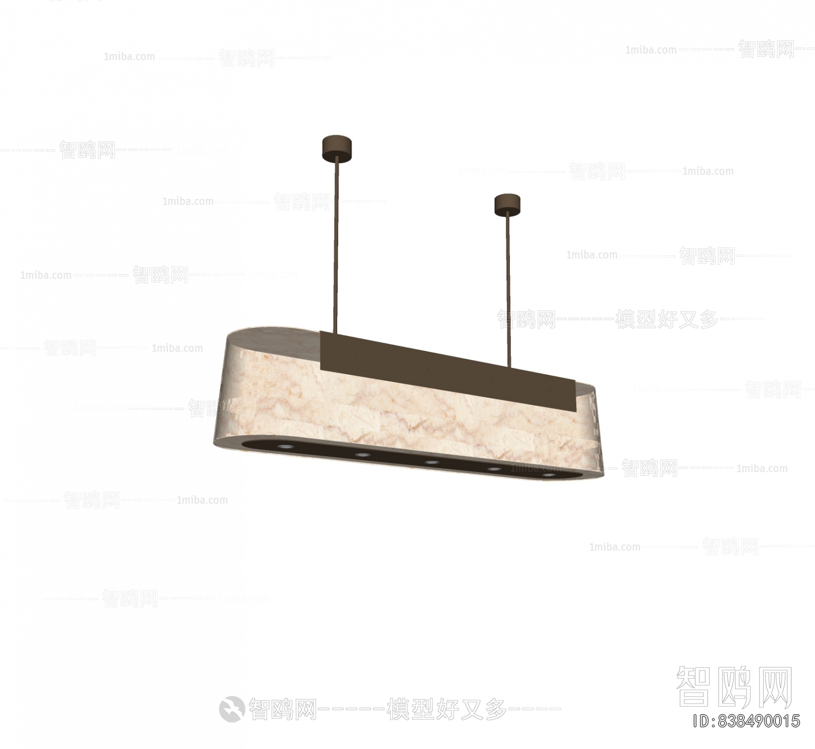 Modern Long Chandelier