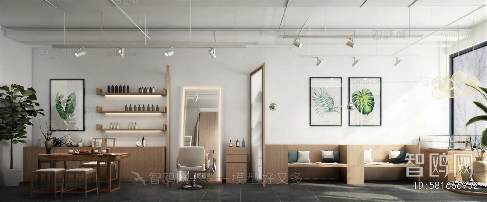 New Chinese Style Beauty And Hairdressing