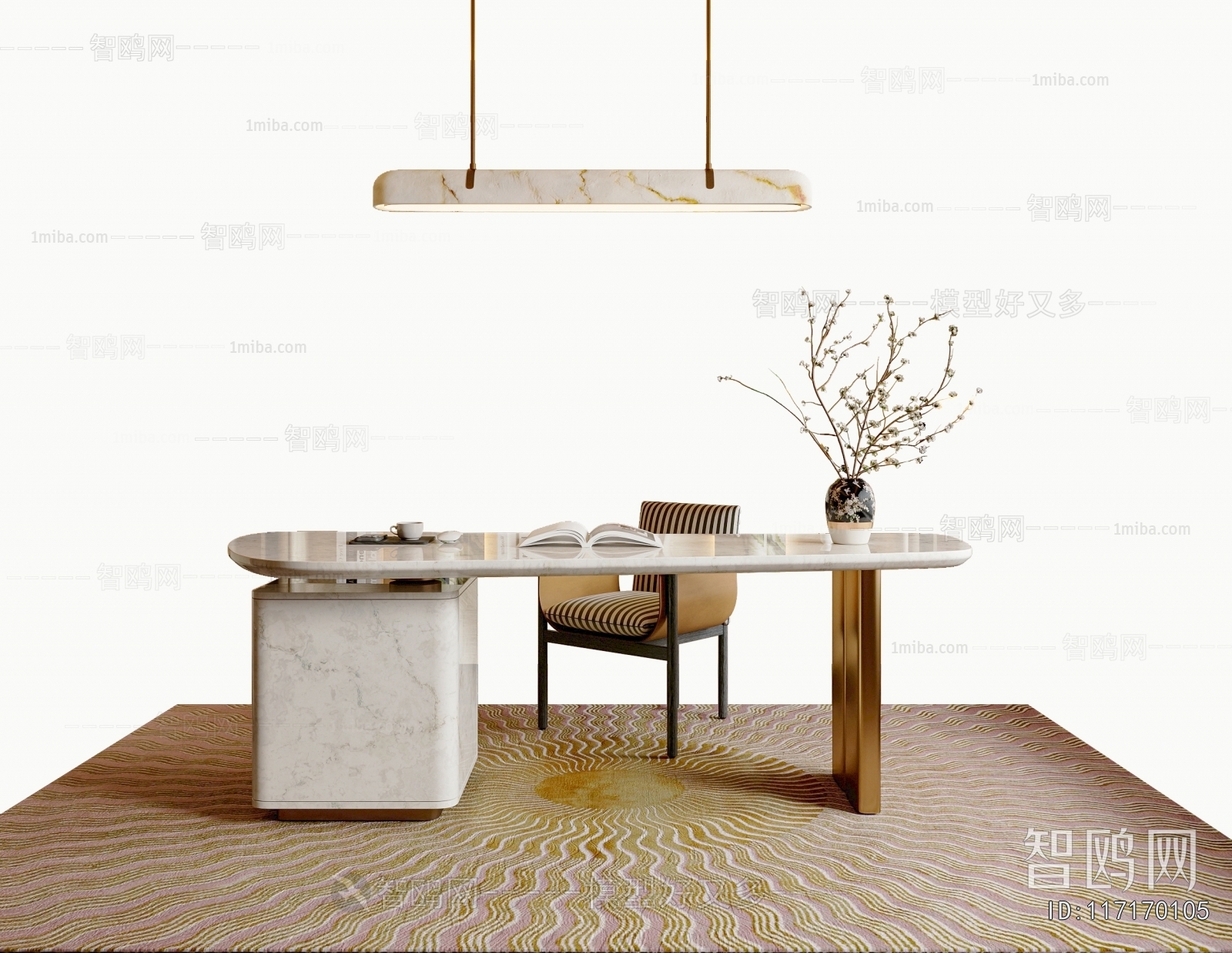 Modern Computer Desk And Chair