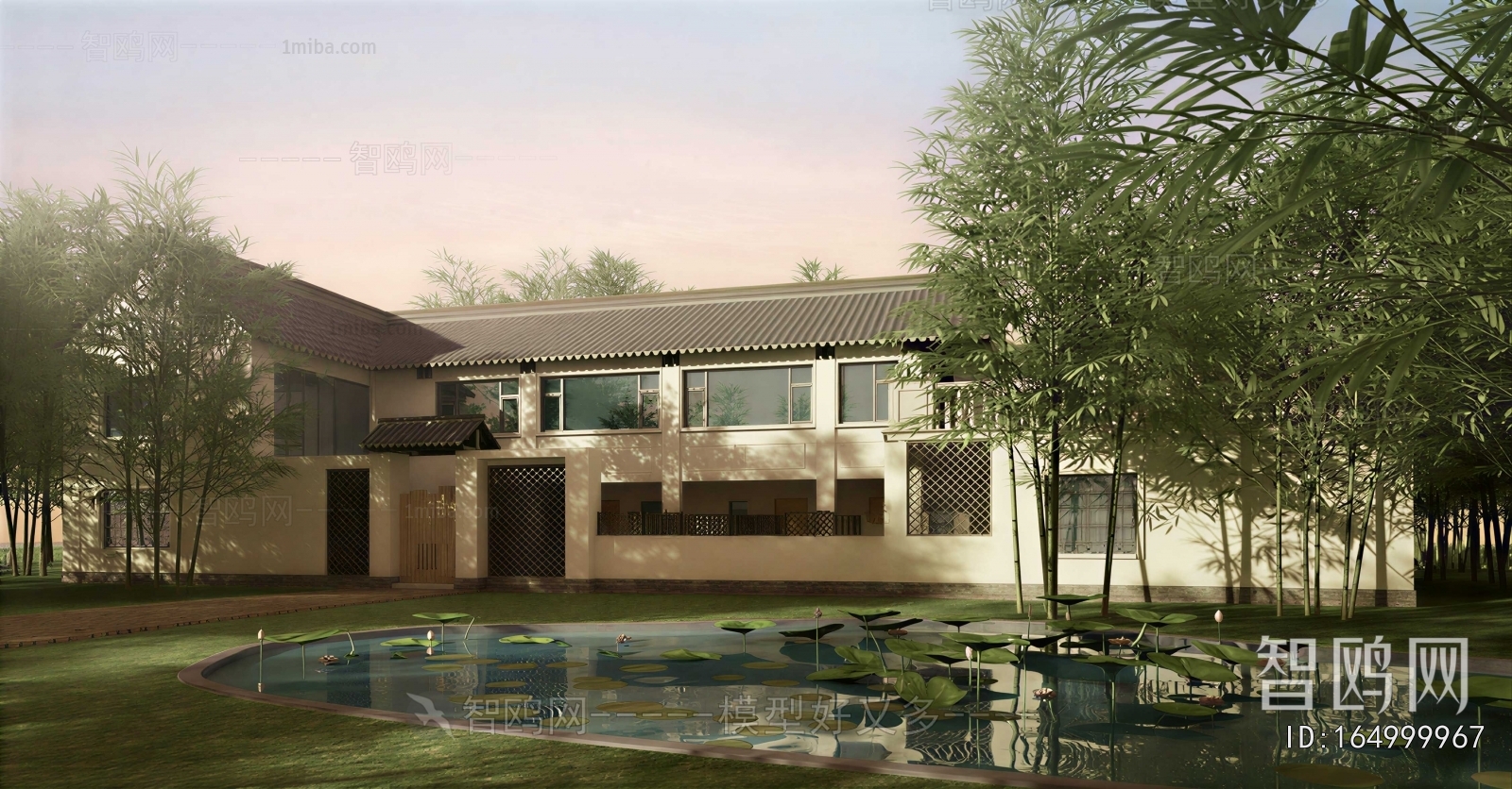 New Chinese Style Townhouse