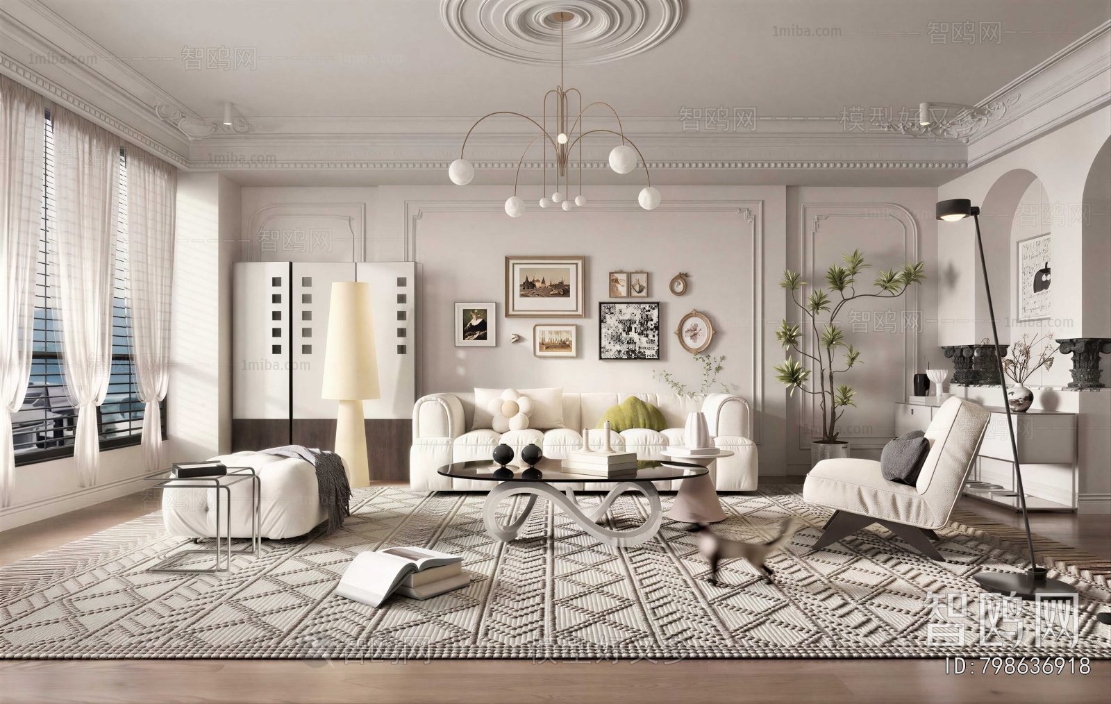 French Style A Living Room