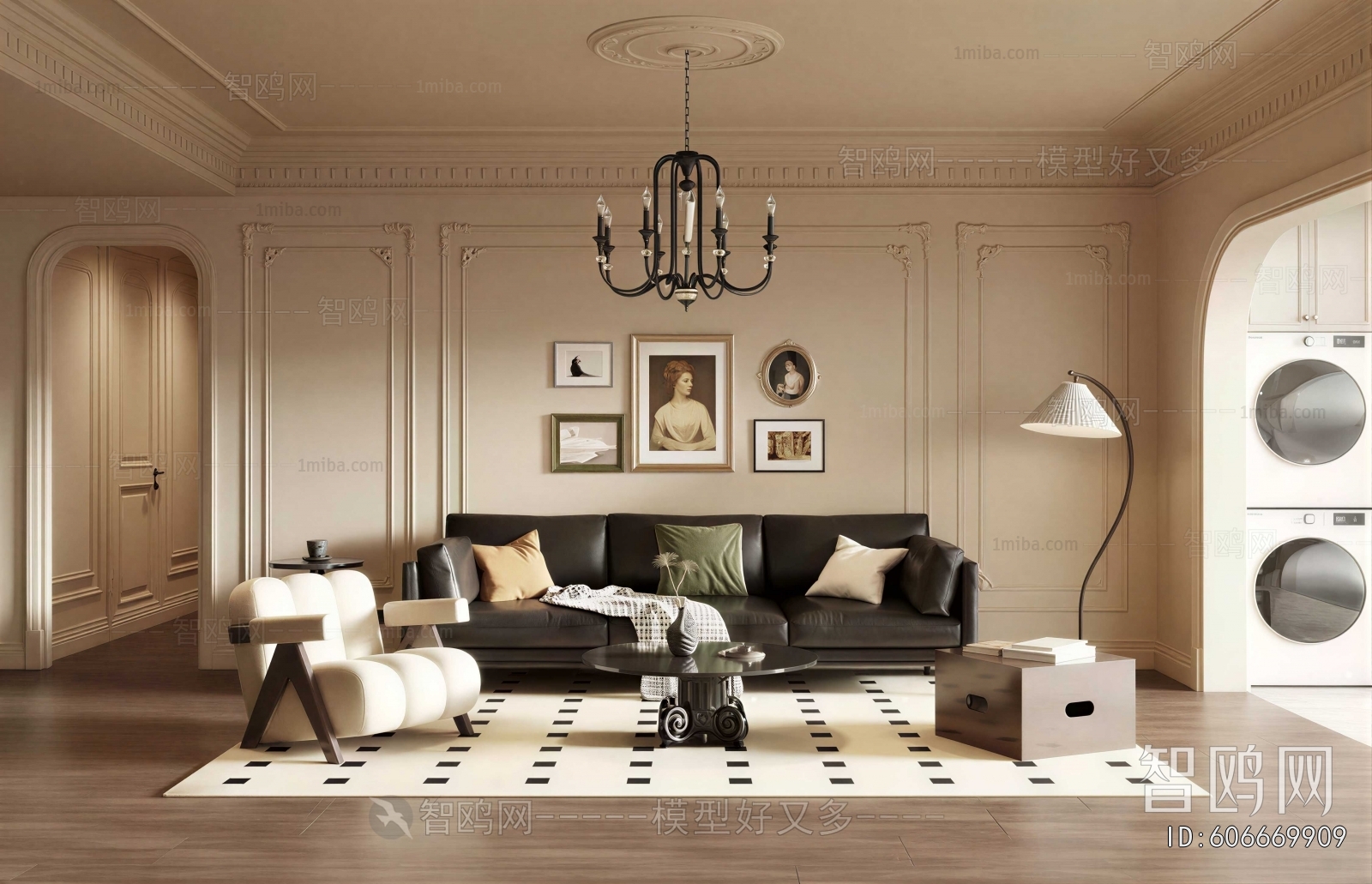 French Style A Living Room