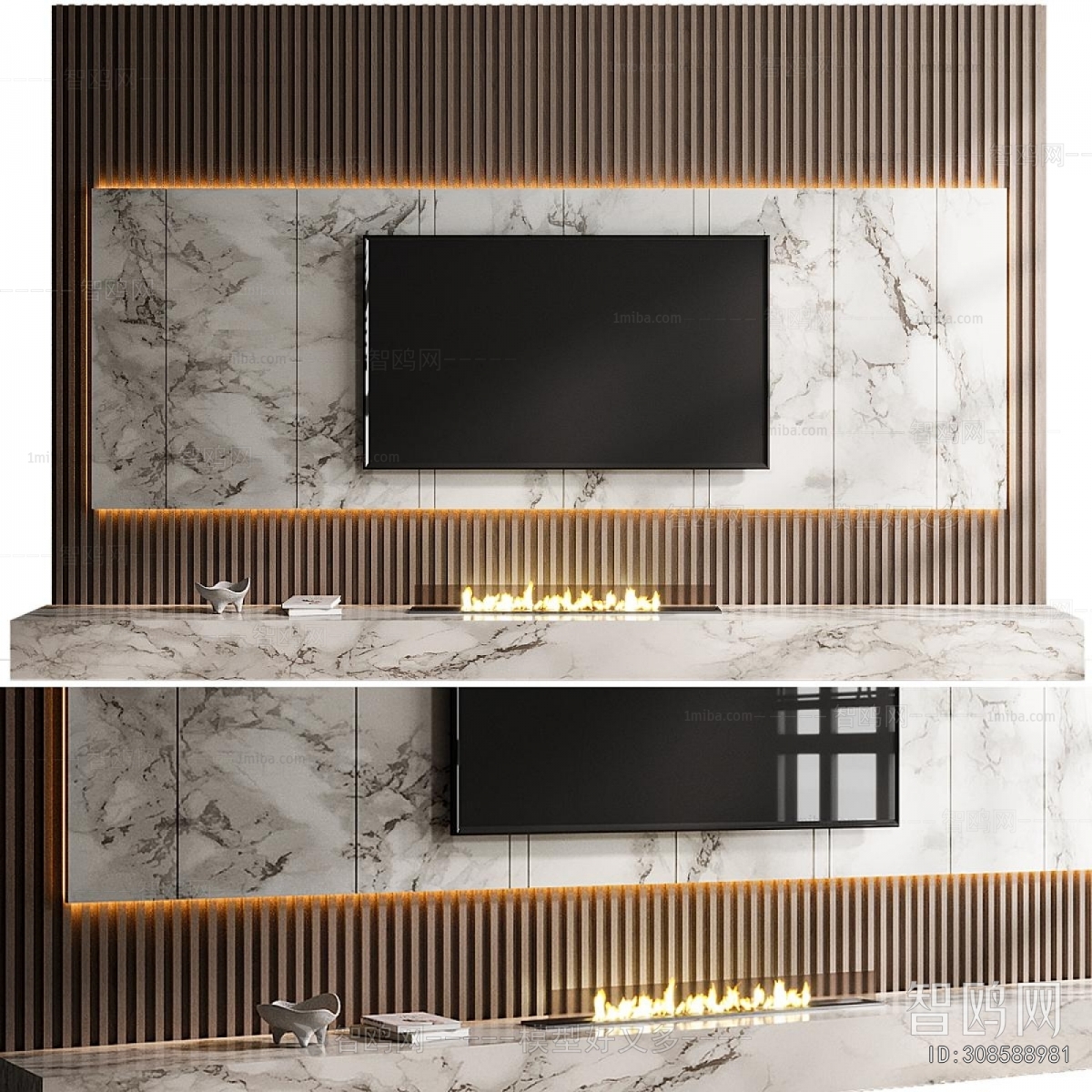 Modern TV Wall