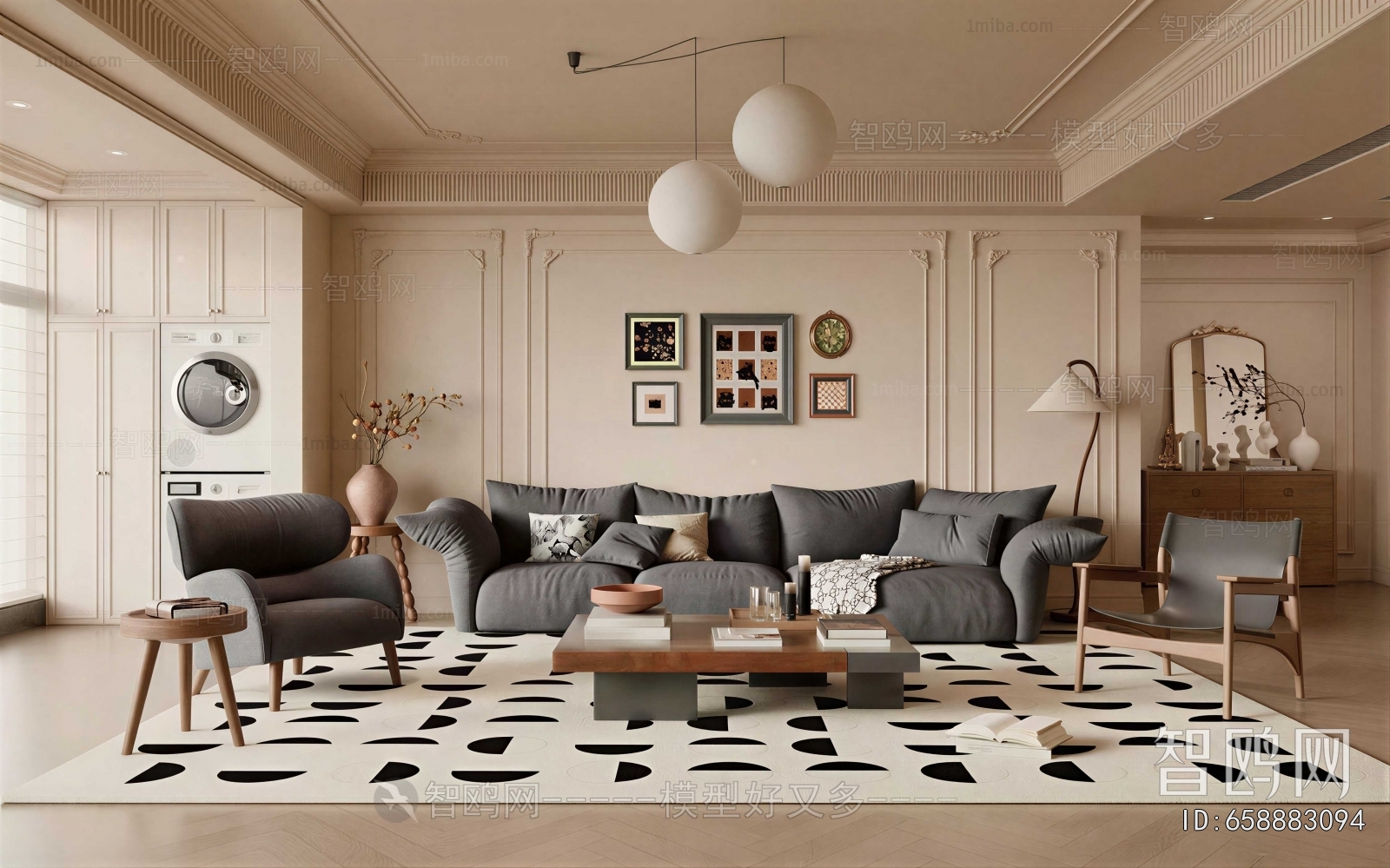 French Style A Living Room