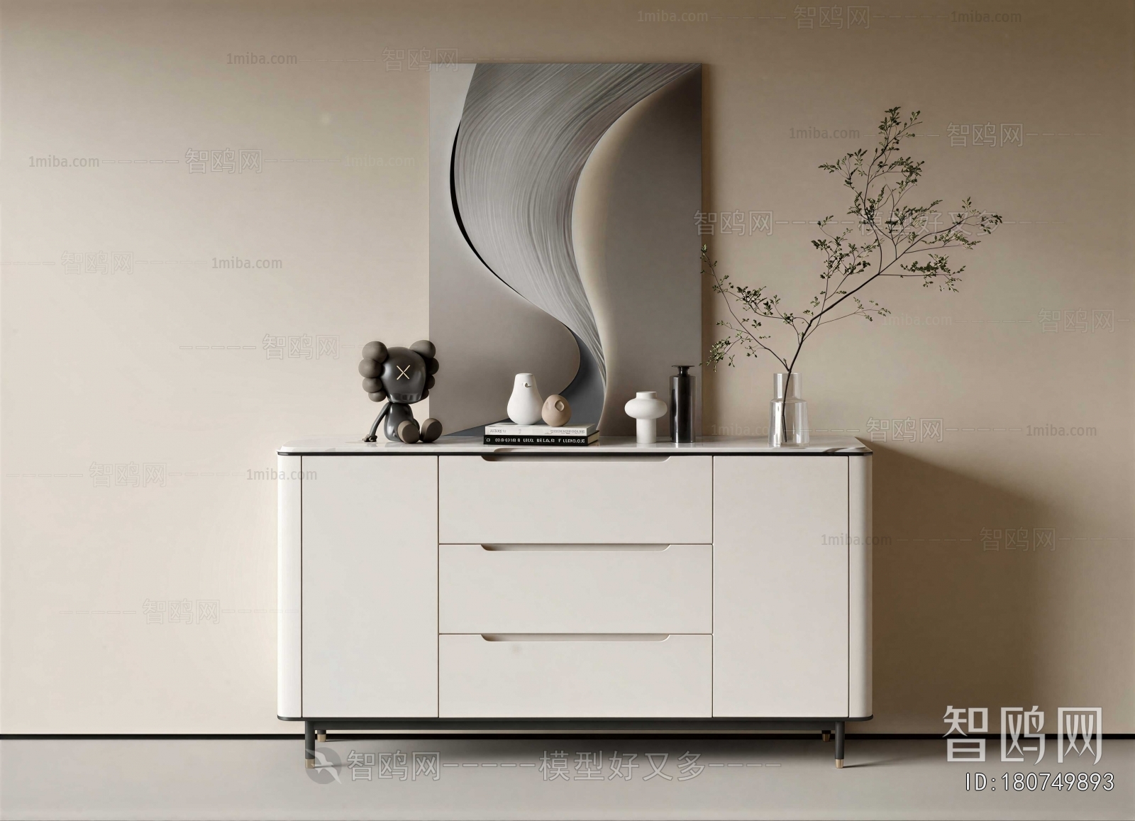 Modern Side Cabinet/Entrance Cabinet