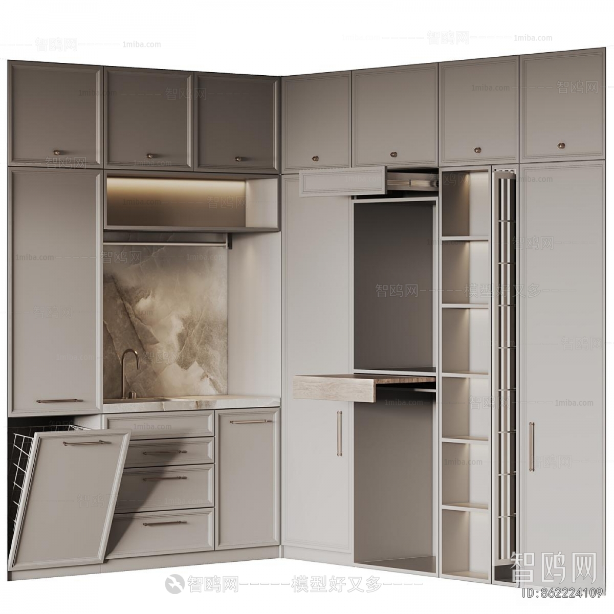 Modern Decorative Cabinet