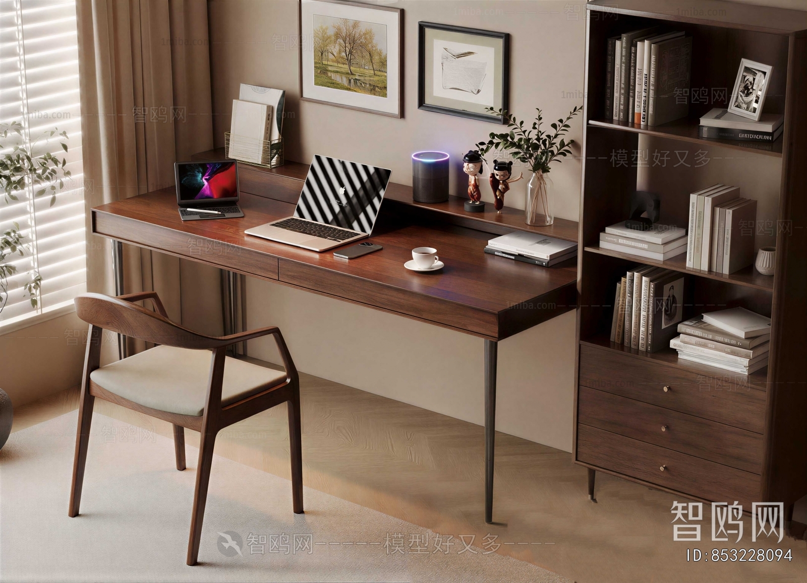 Modern Computer Desk And Chair