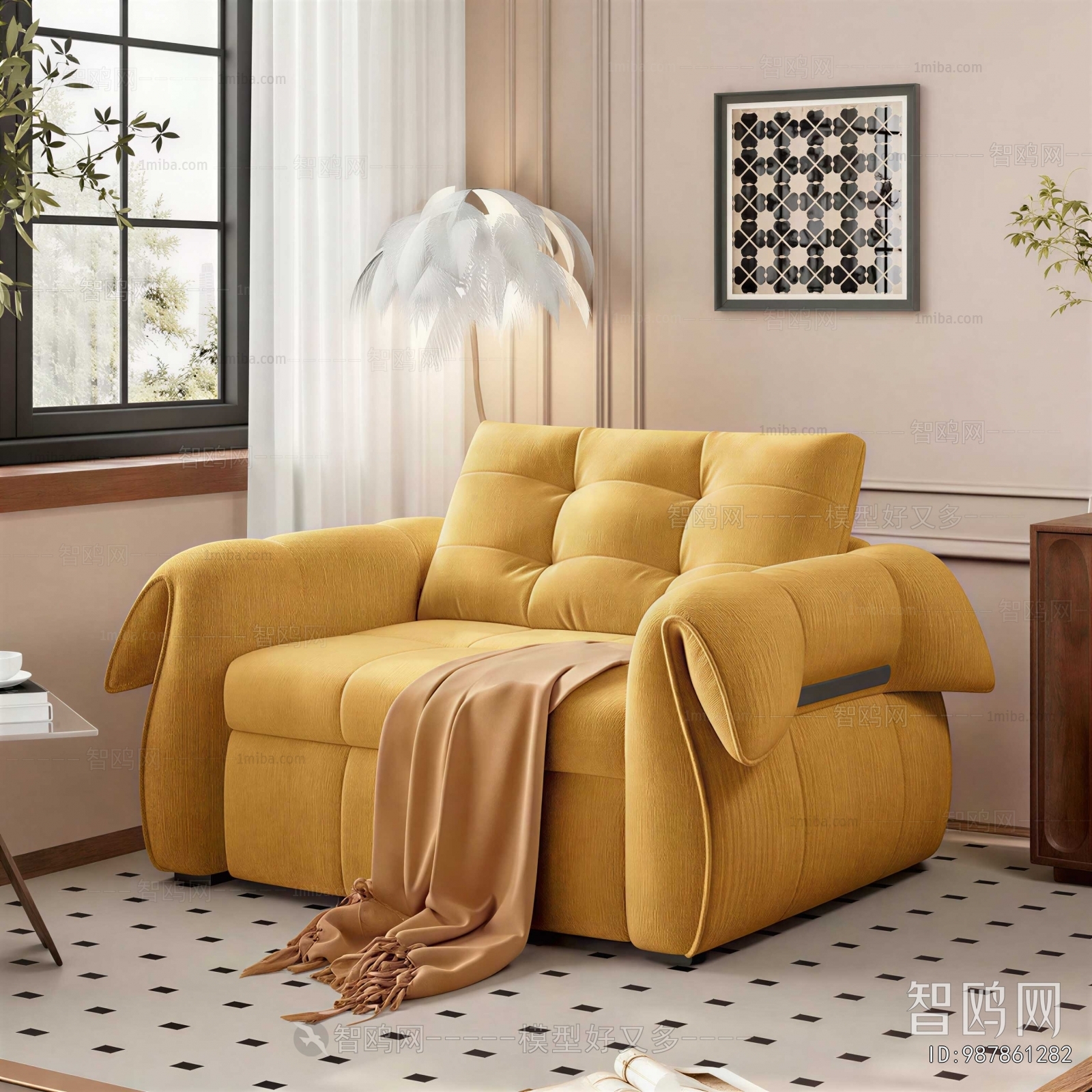 Modern Single Sofa