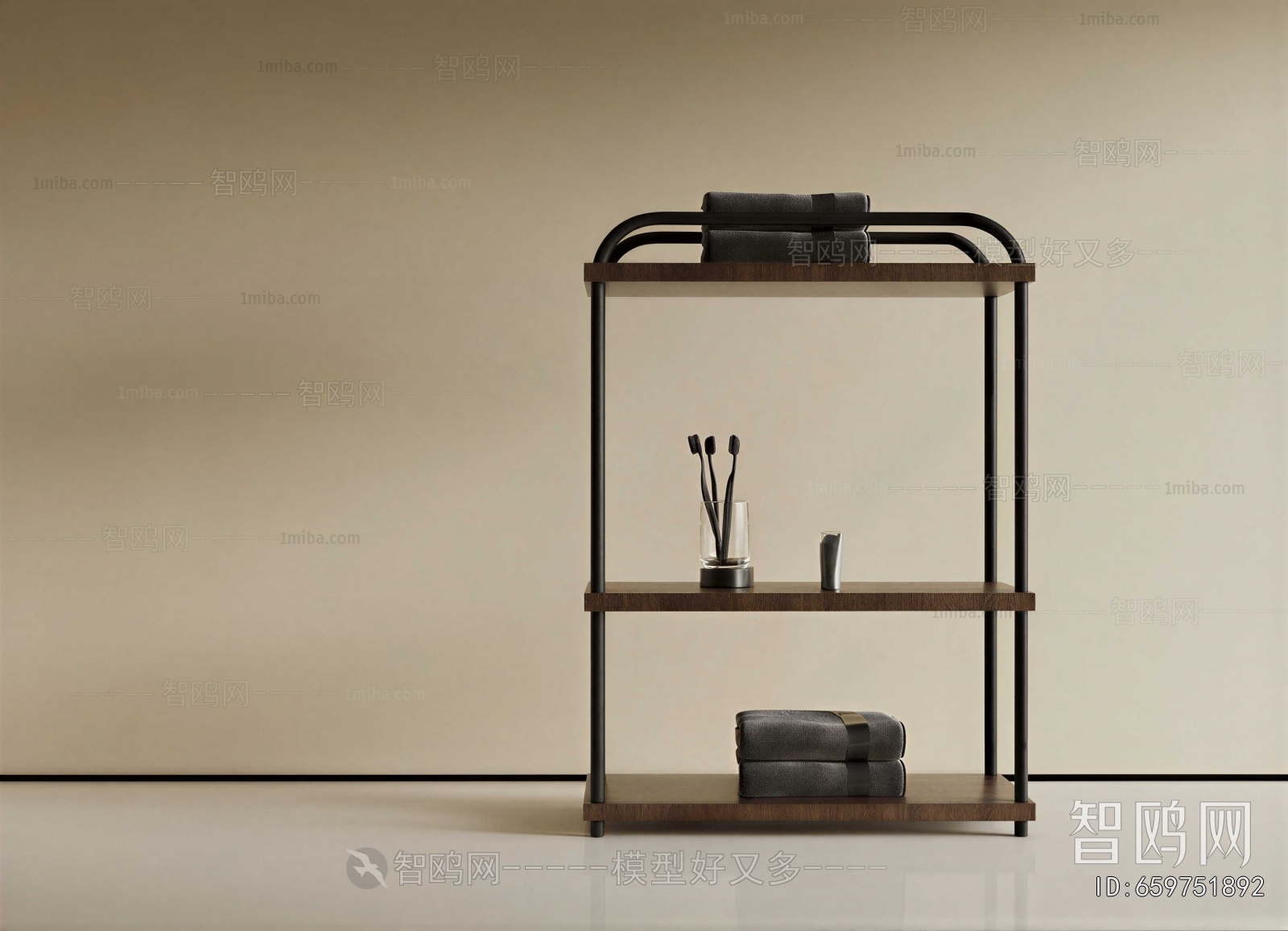 Modern Bathroom Rack