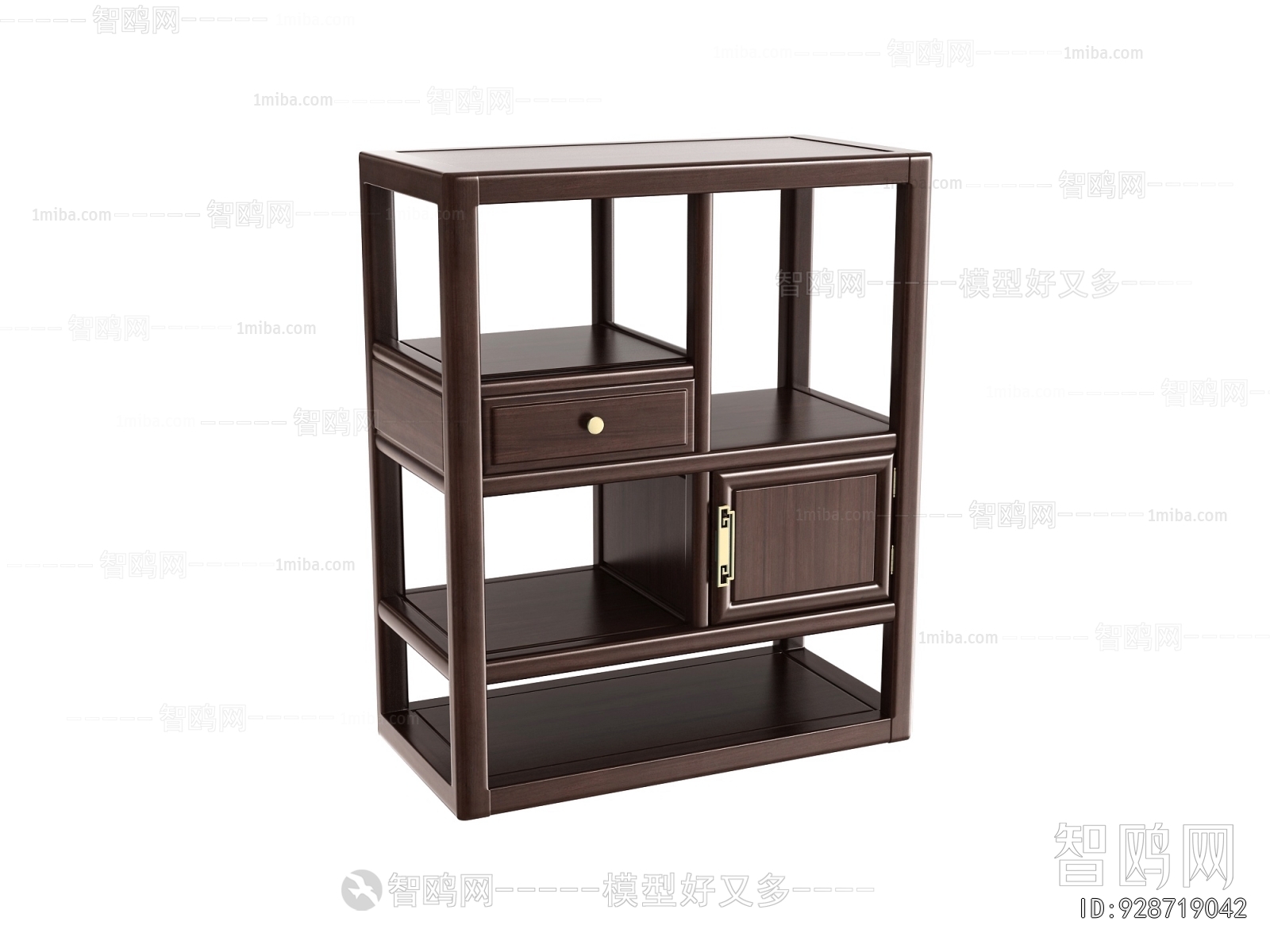 New Chinese Style Decorative Cabinet