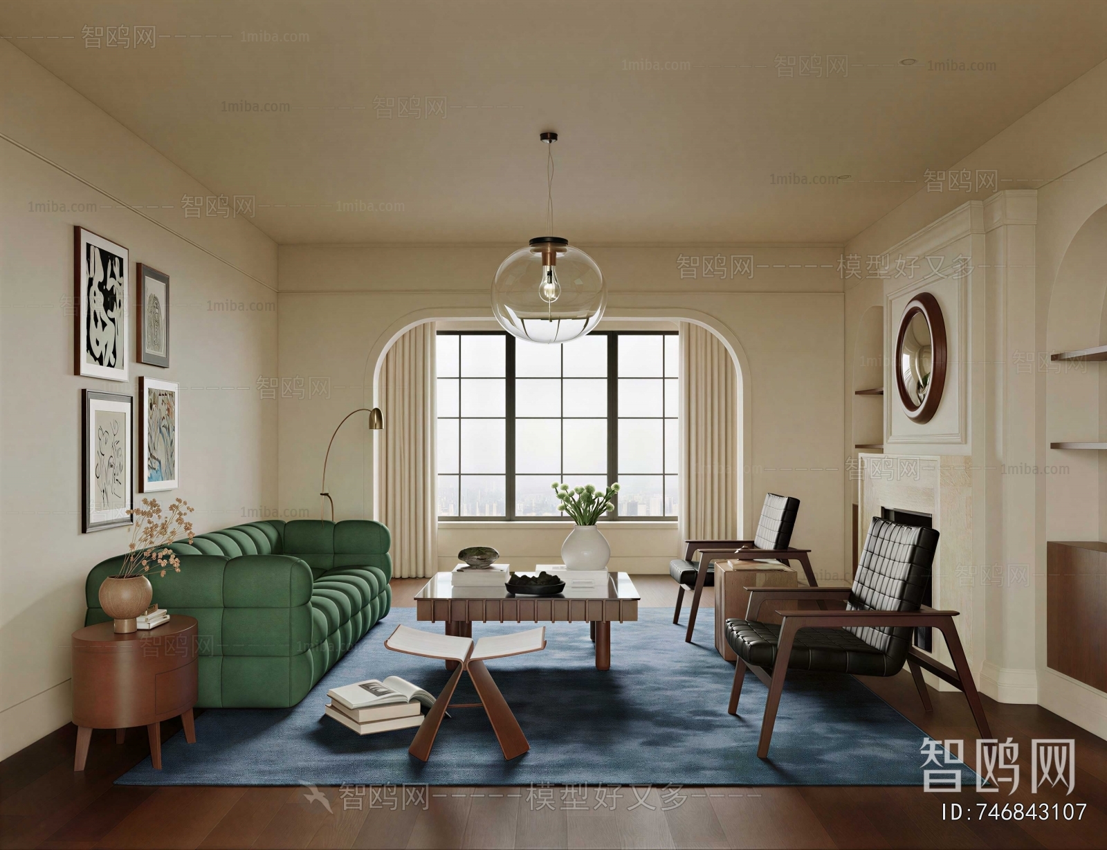 French Style A Living Room