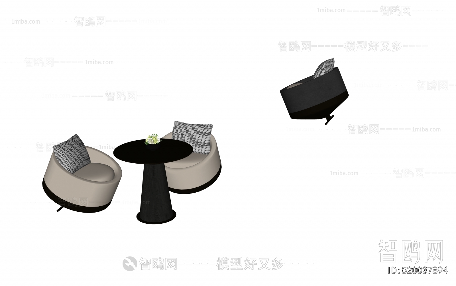 Modern Leisure Table And Chair