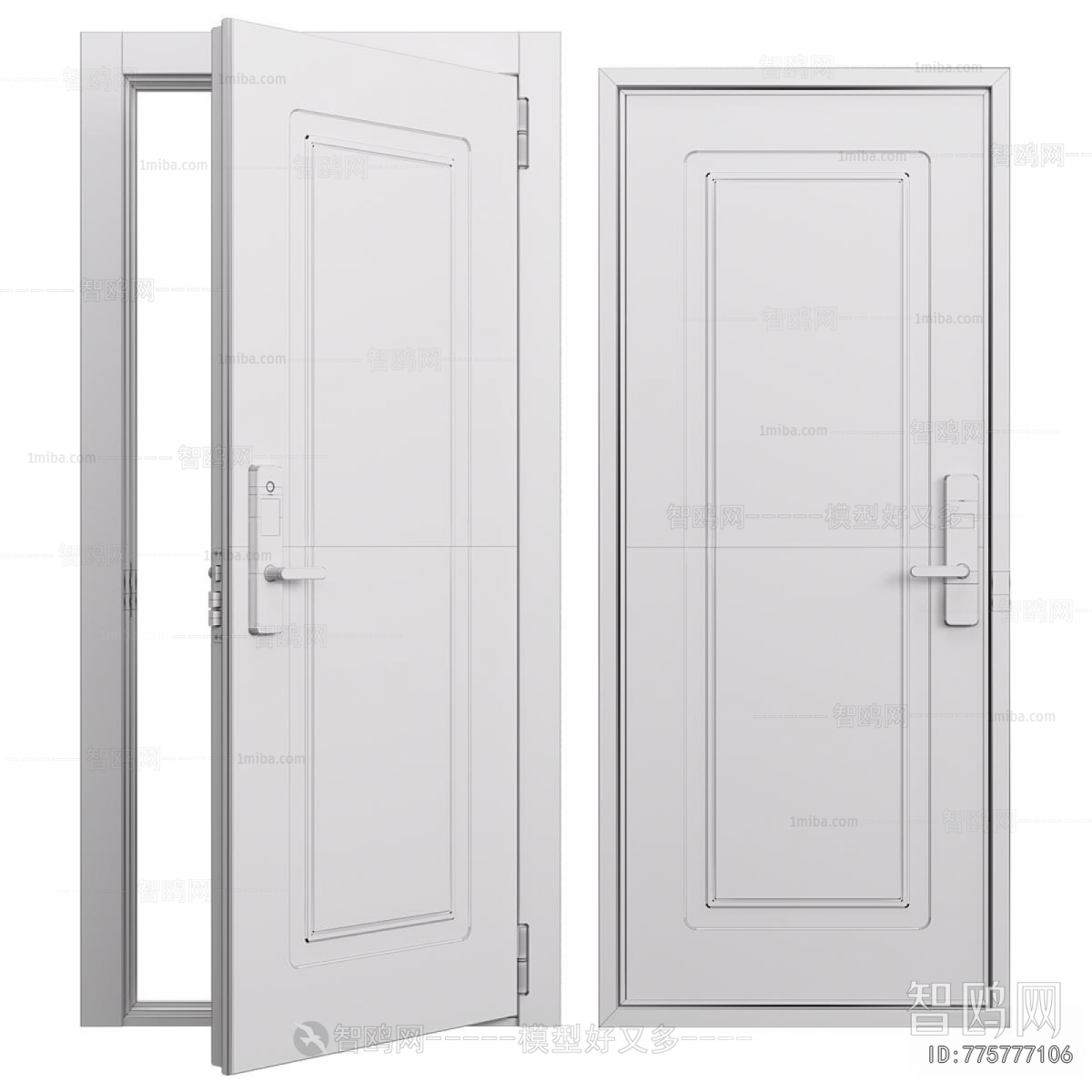Modern Single Door